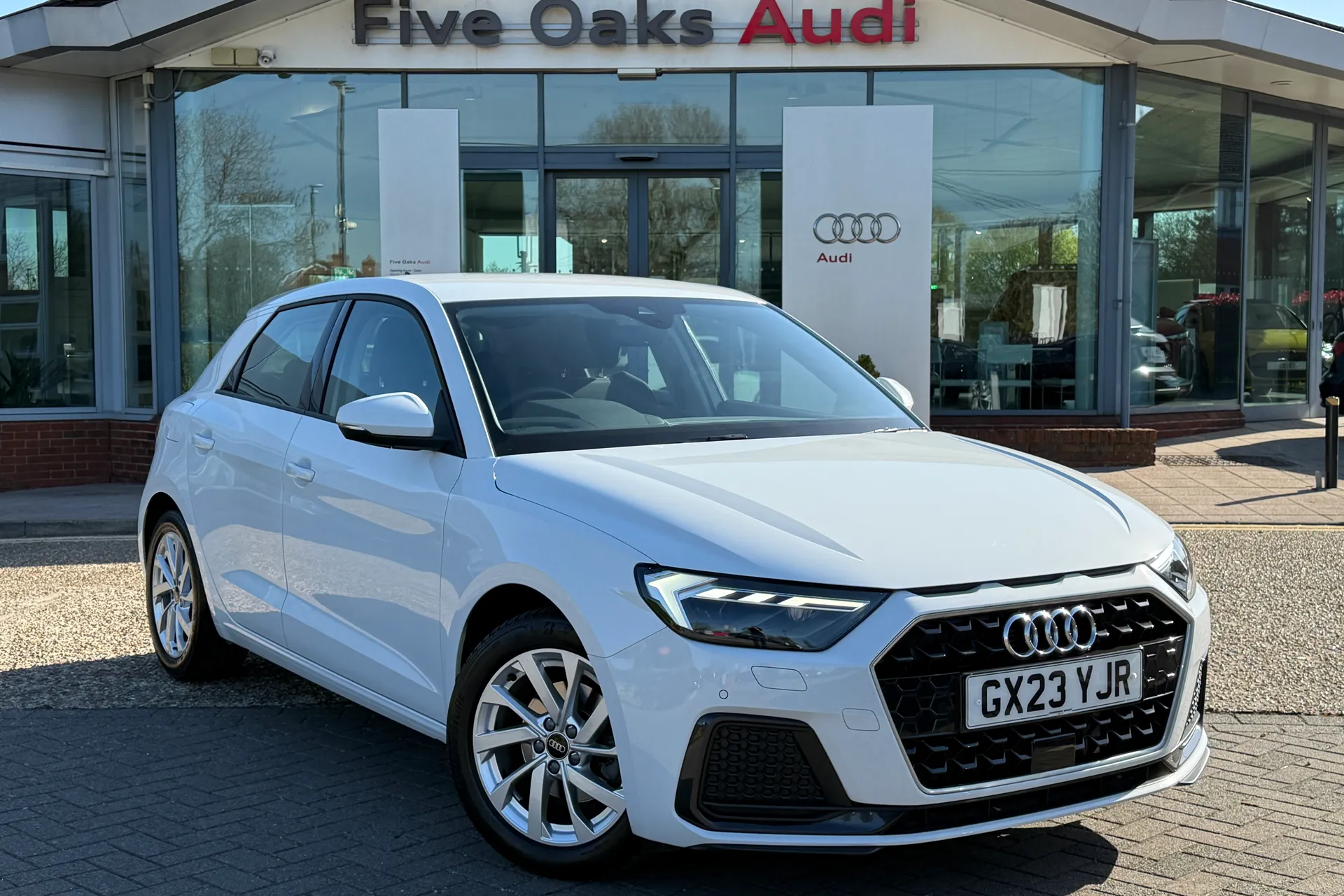 Audi A1 focused image