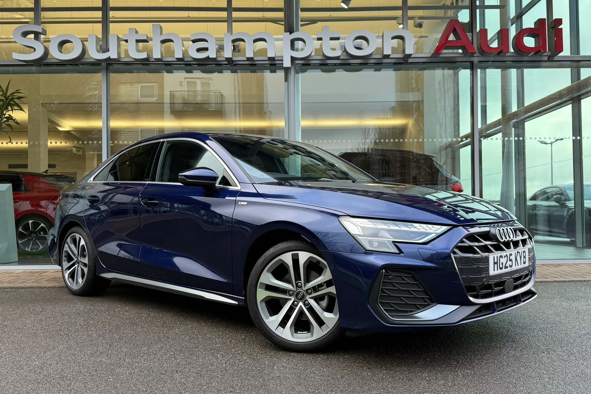 Audi A3 focused image