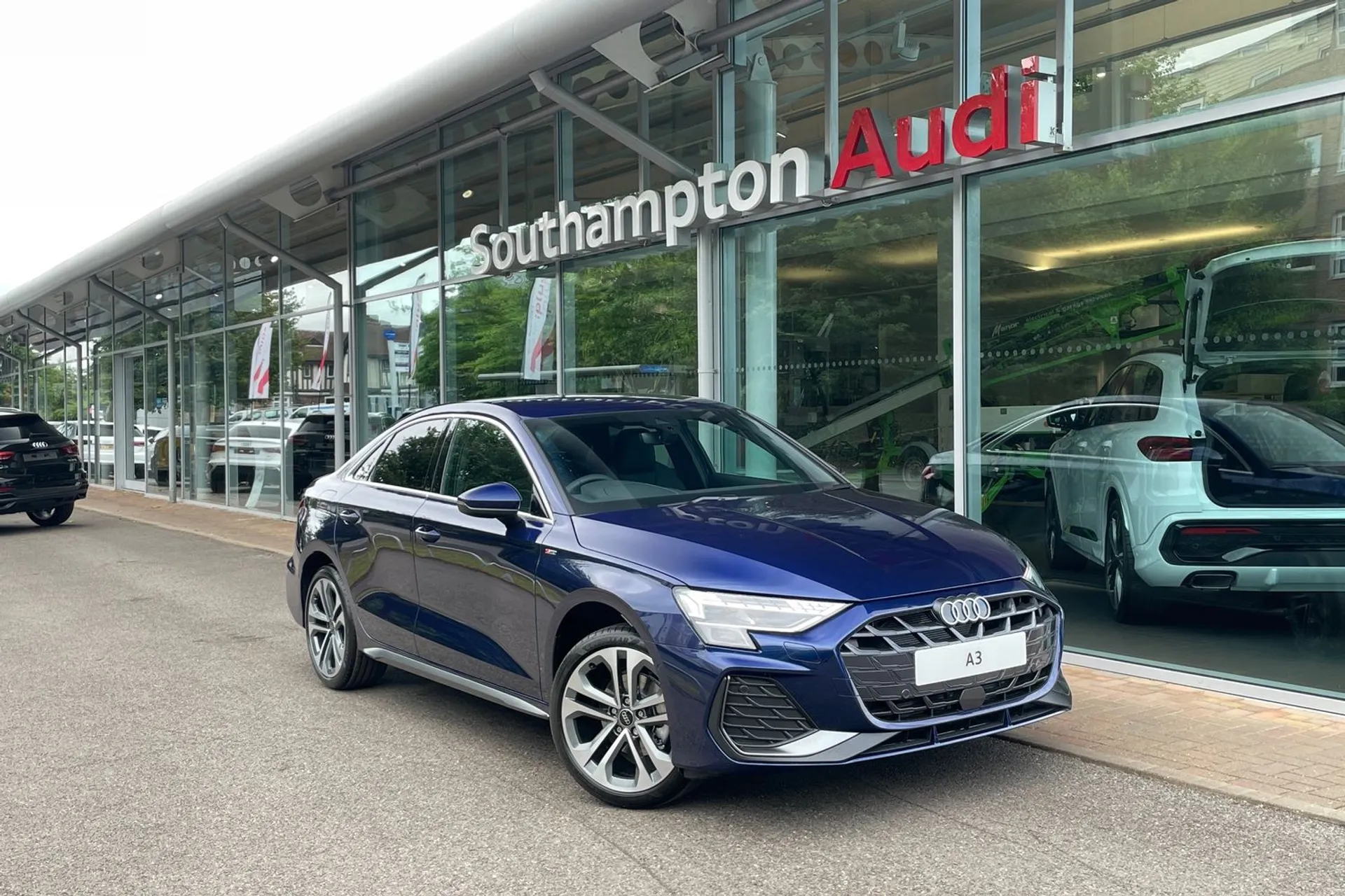 Audi A3 focused image