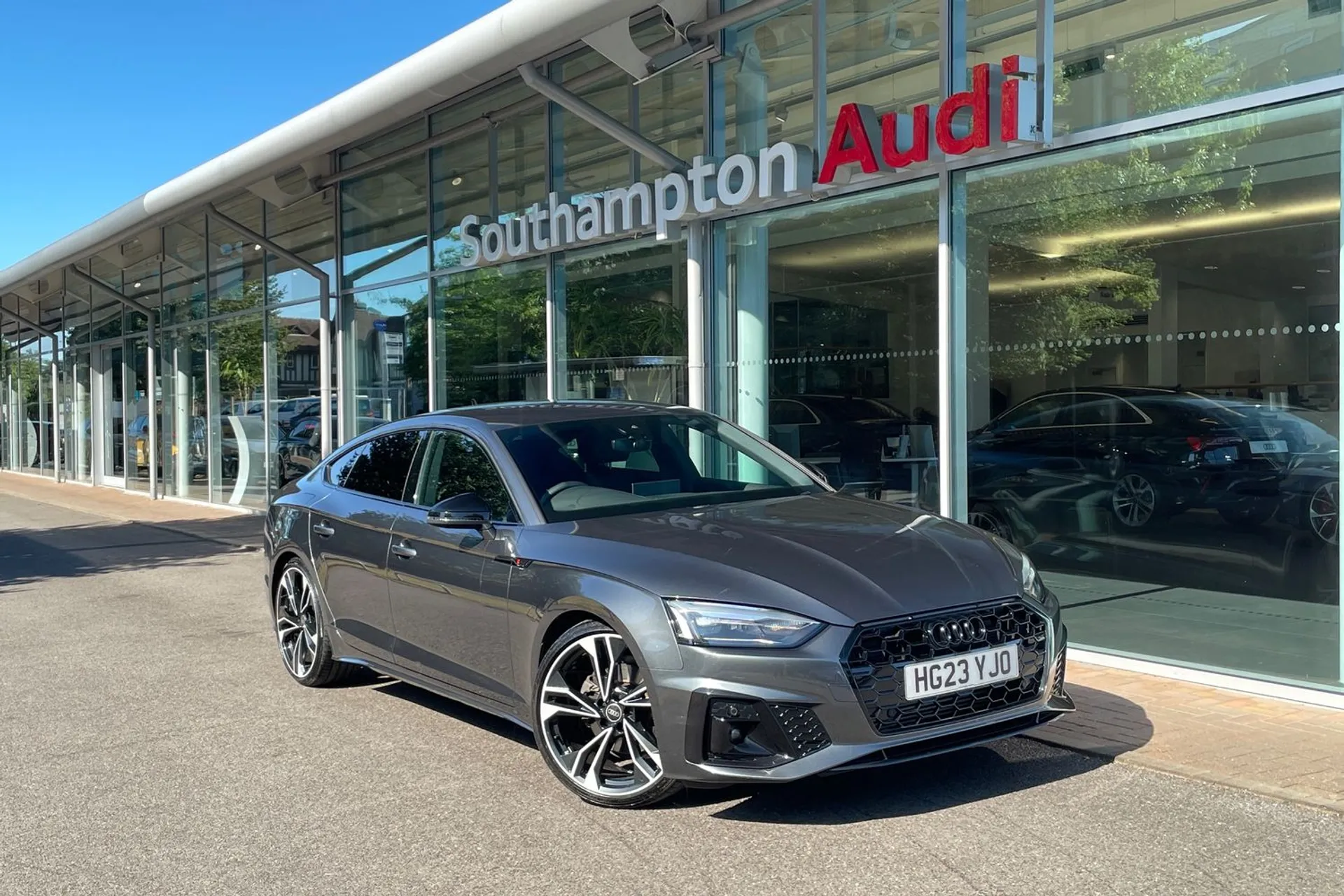 Audi A5 focused image