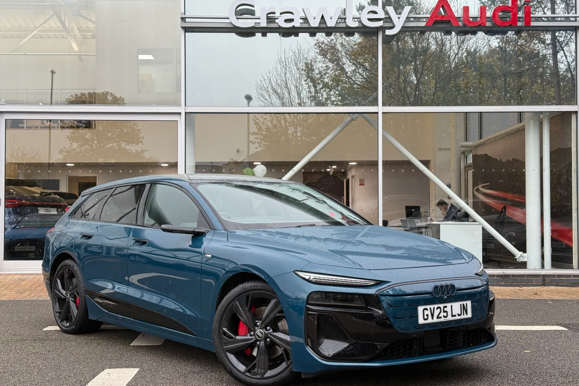 Audi A6 focused image