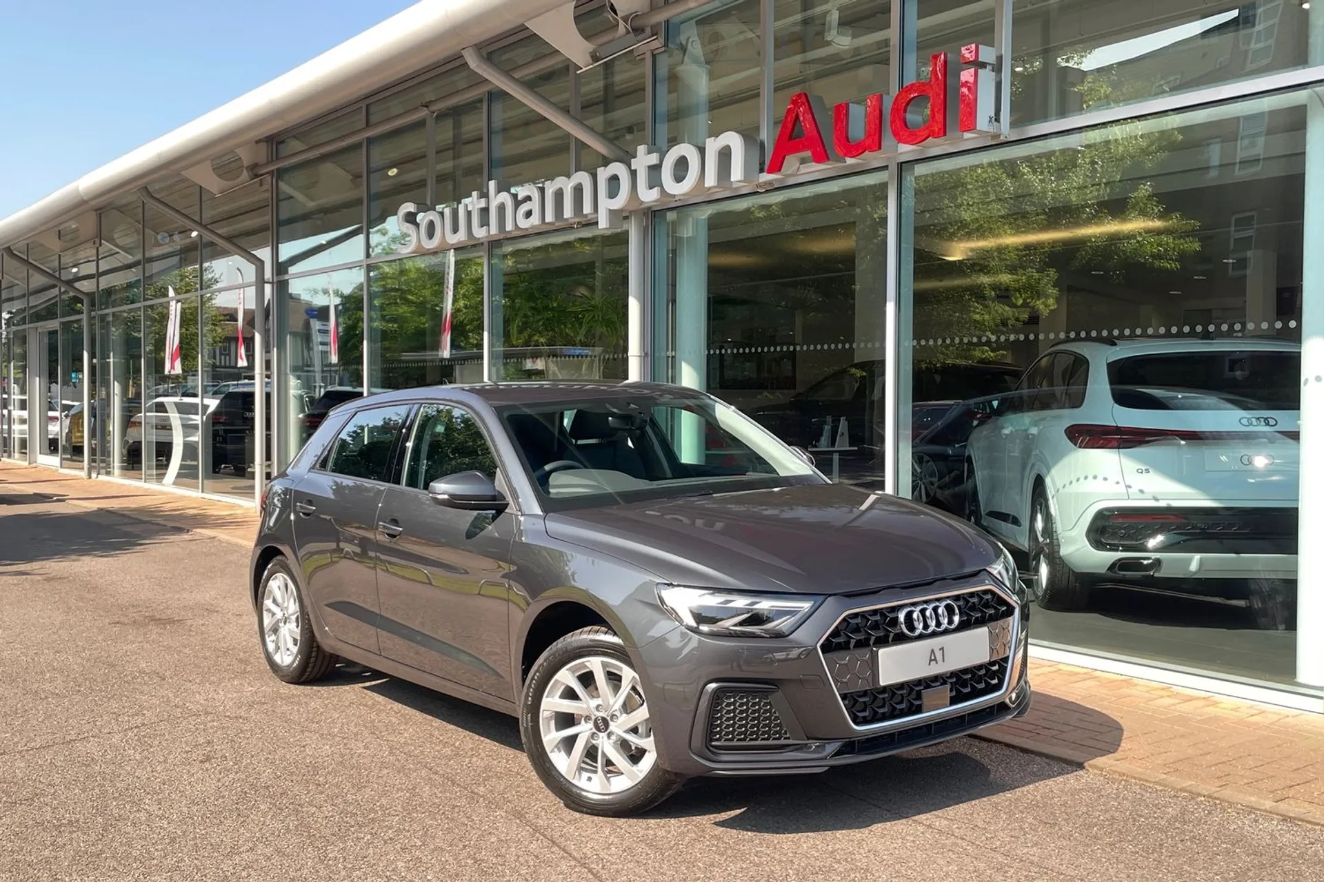 Audi A1 focused image