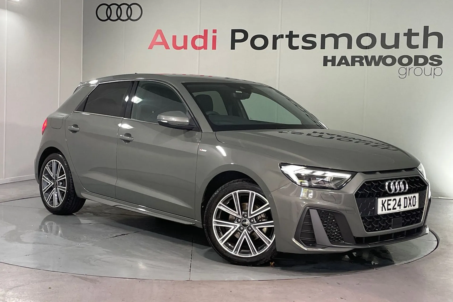 Audi A1 focused image