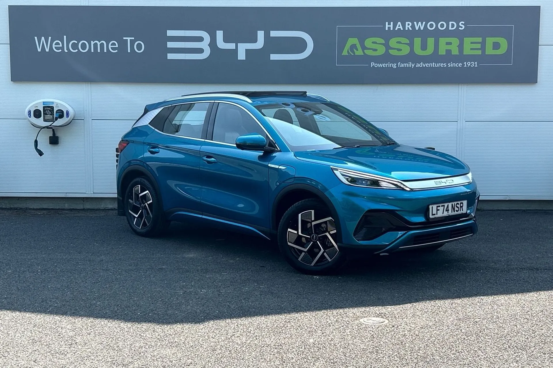 BYD ATTO 3 focused image
