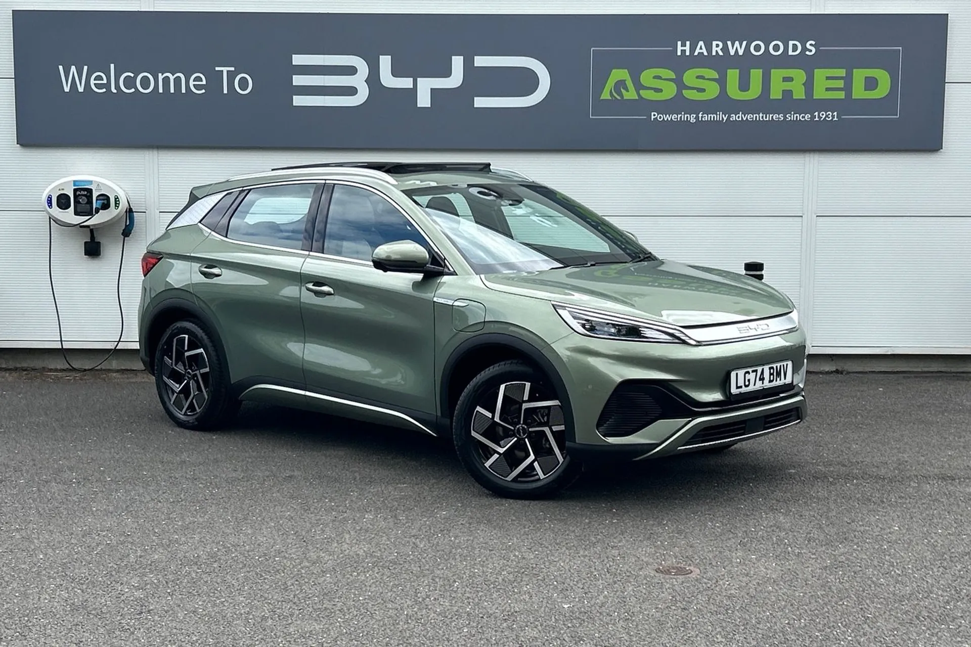 BYD ATTO 3 focused image
