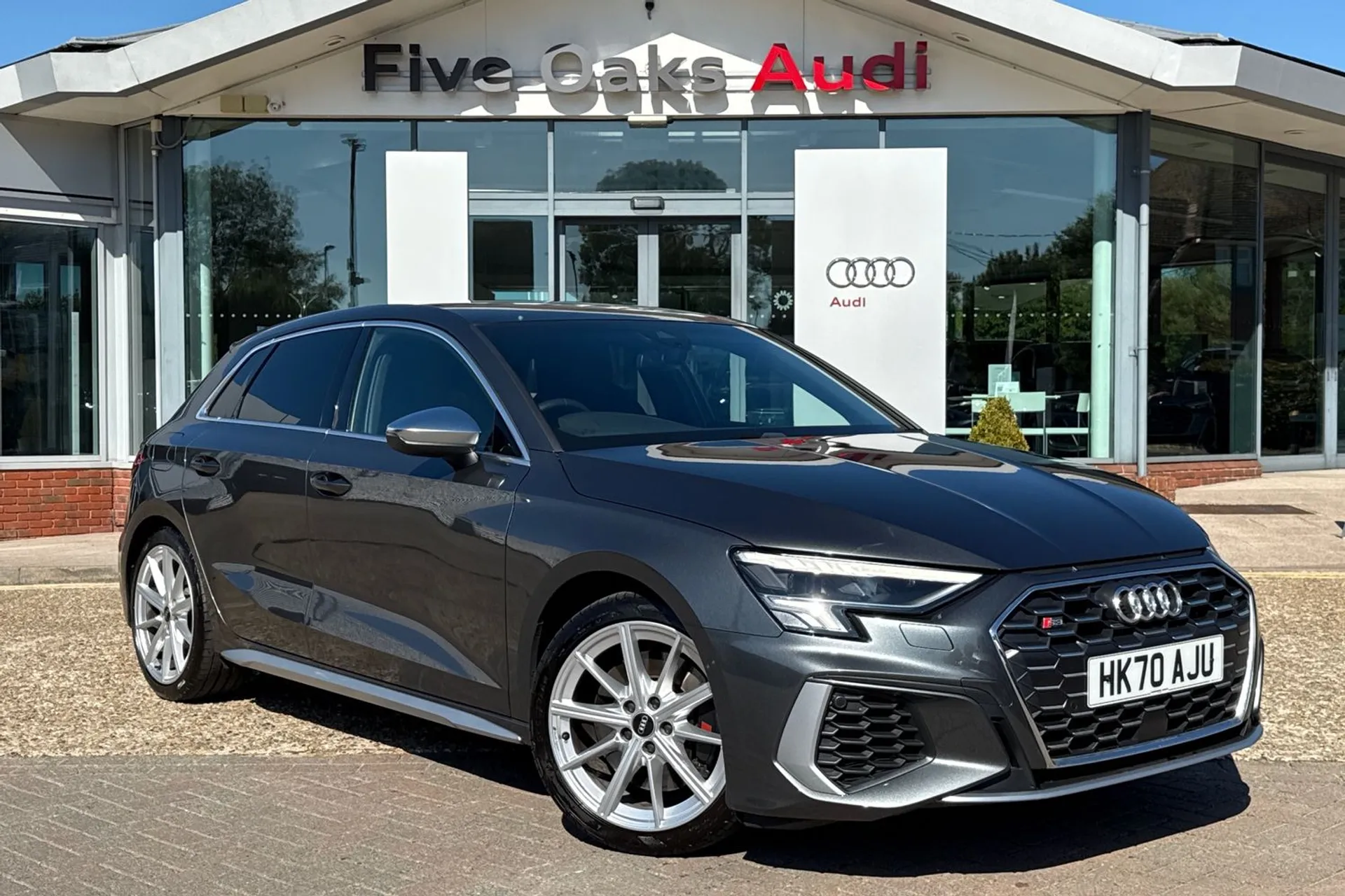 Audi A3 focused image