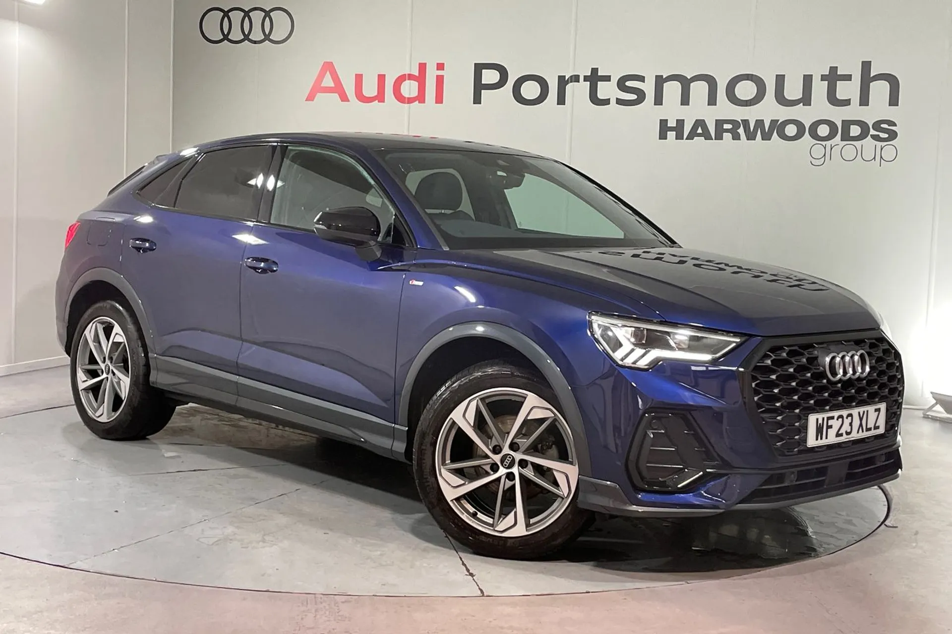Audi Q3 focused image
