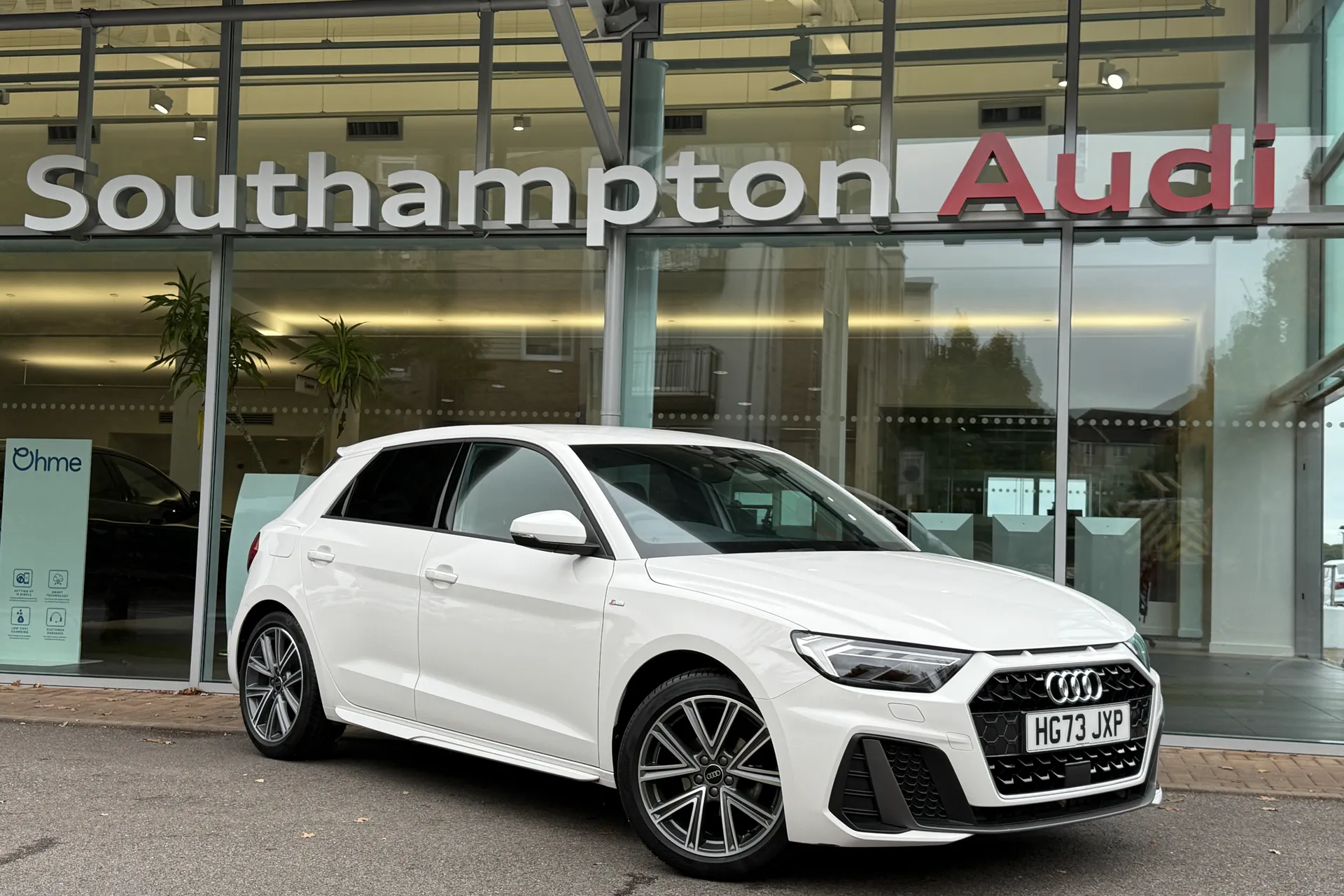 Audi A1 focused image