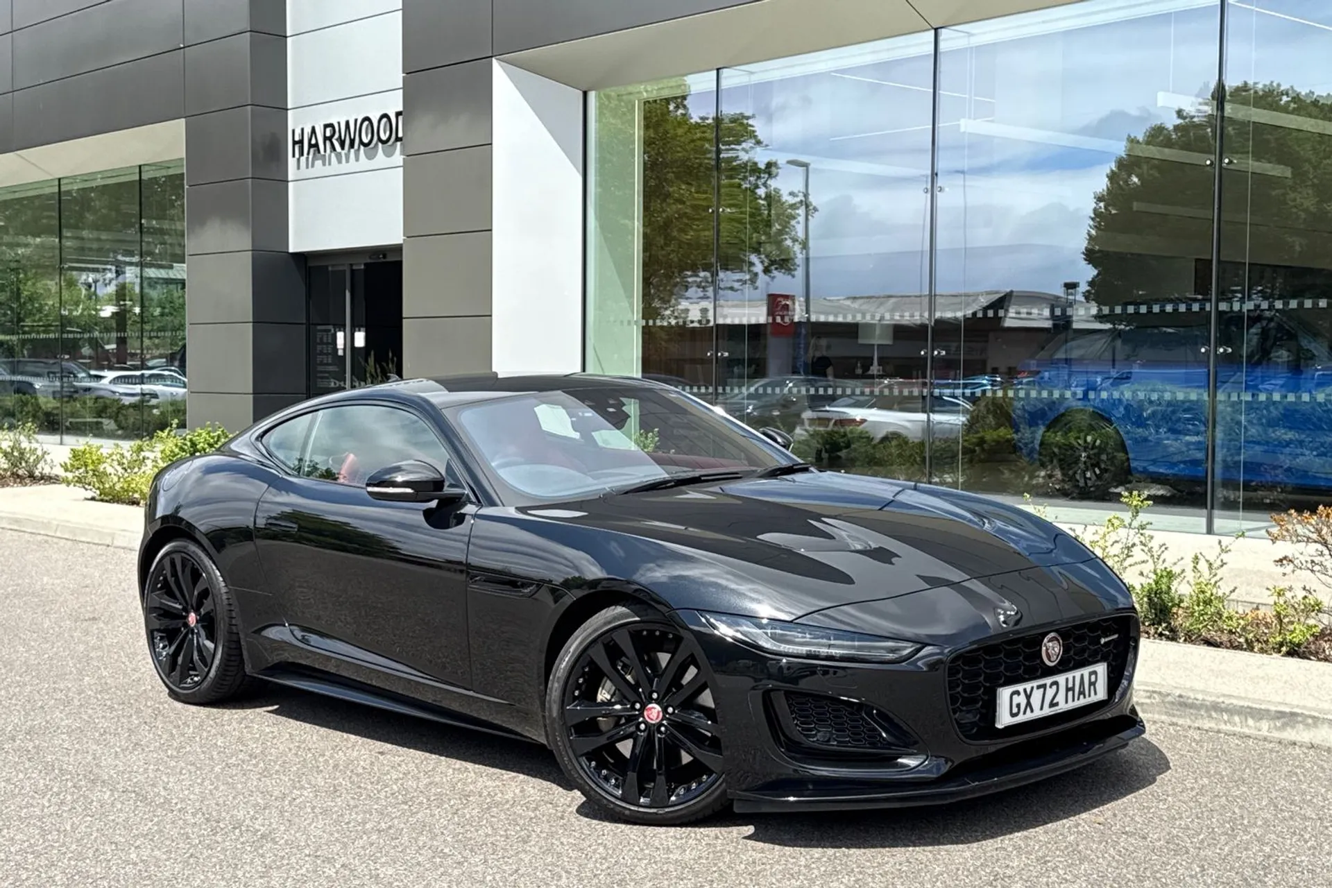 Jaguar F-TYPE focused image
