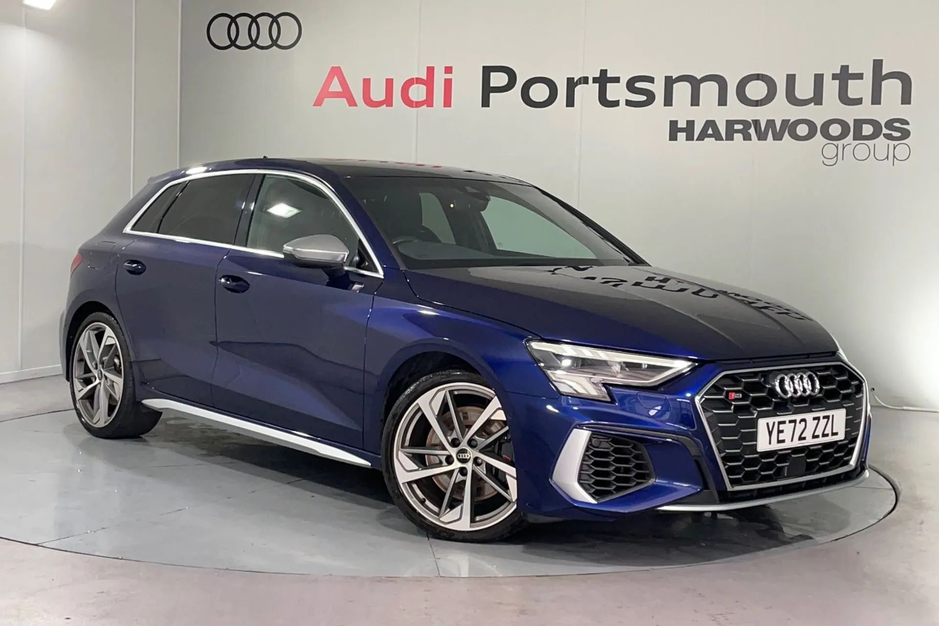 Audi A3 focused image