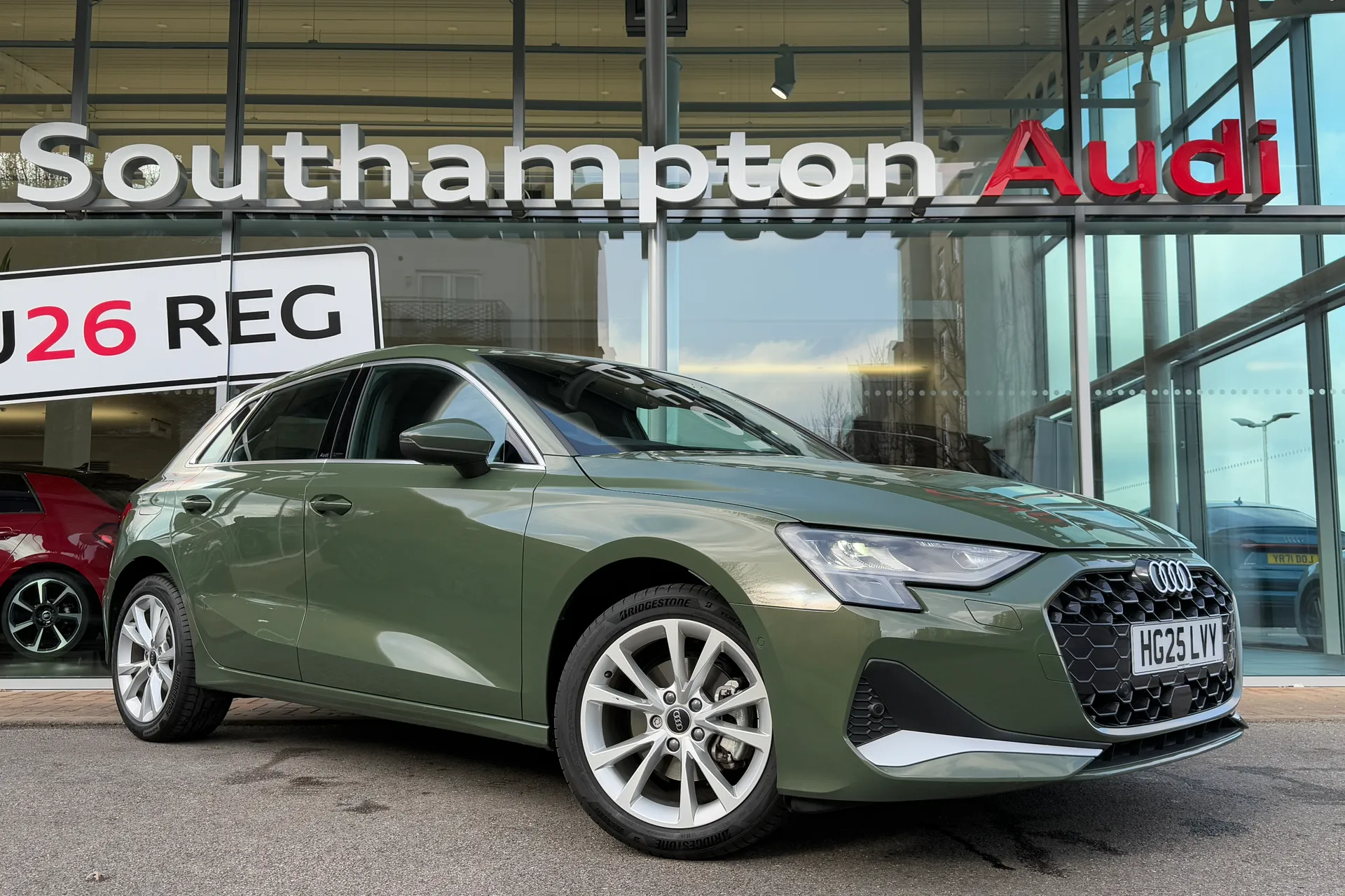 Audi A3 focused image