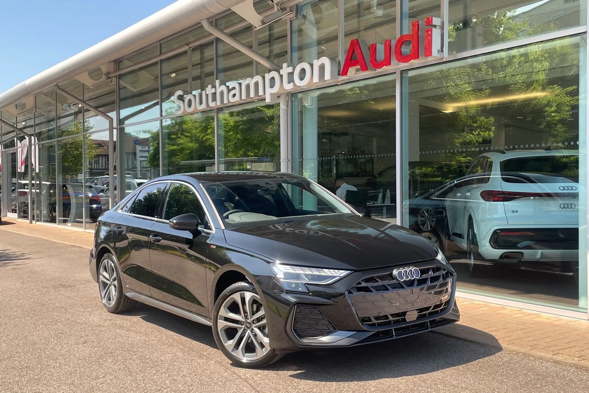 Audi A3 focused image