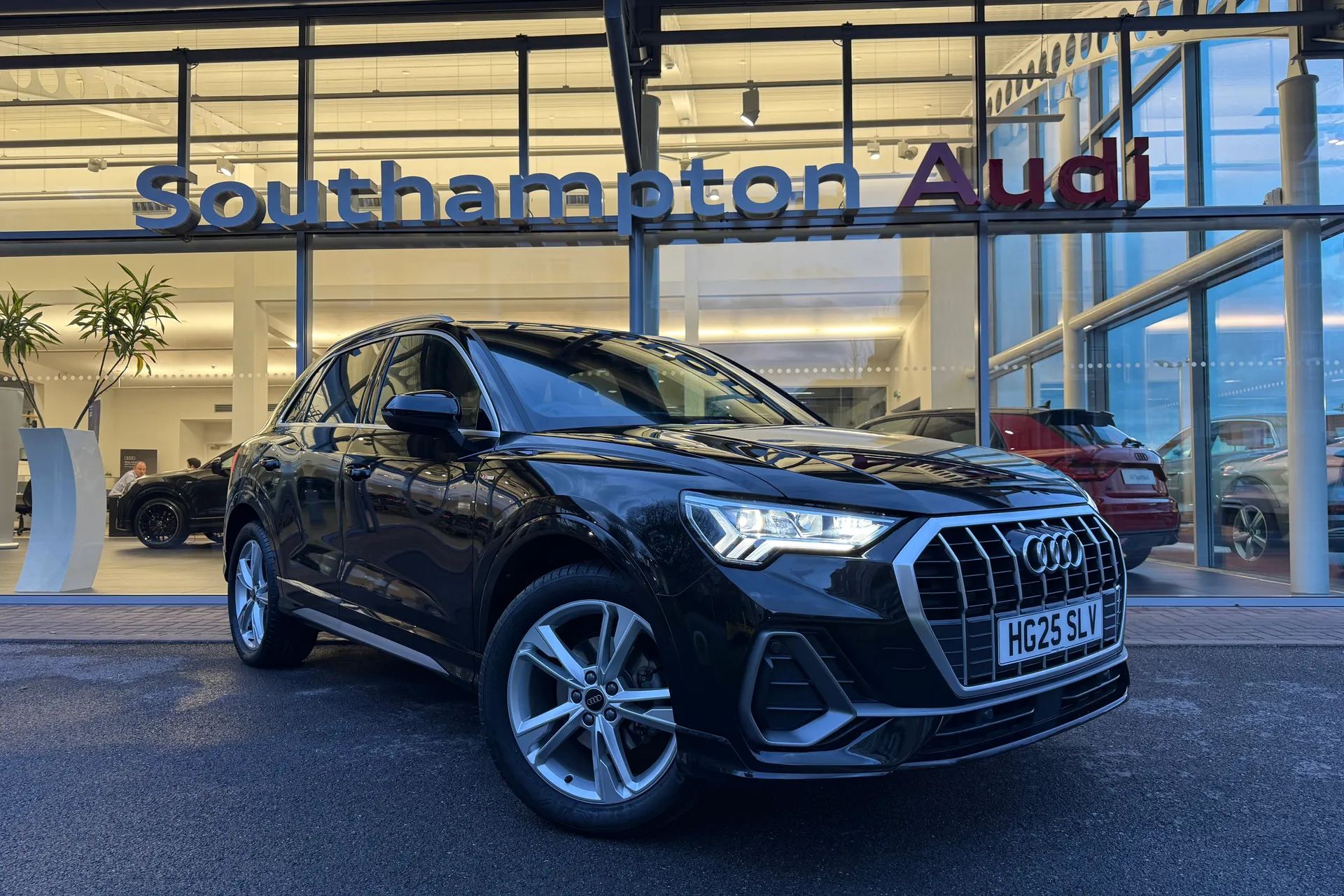 Audi Q3 focused image