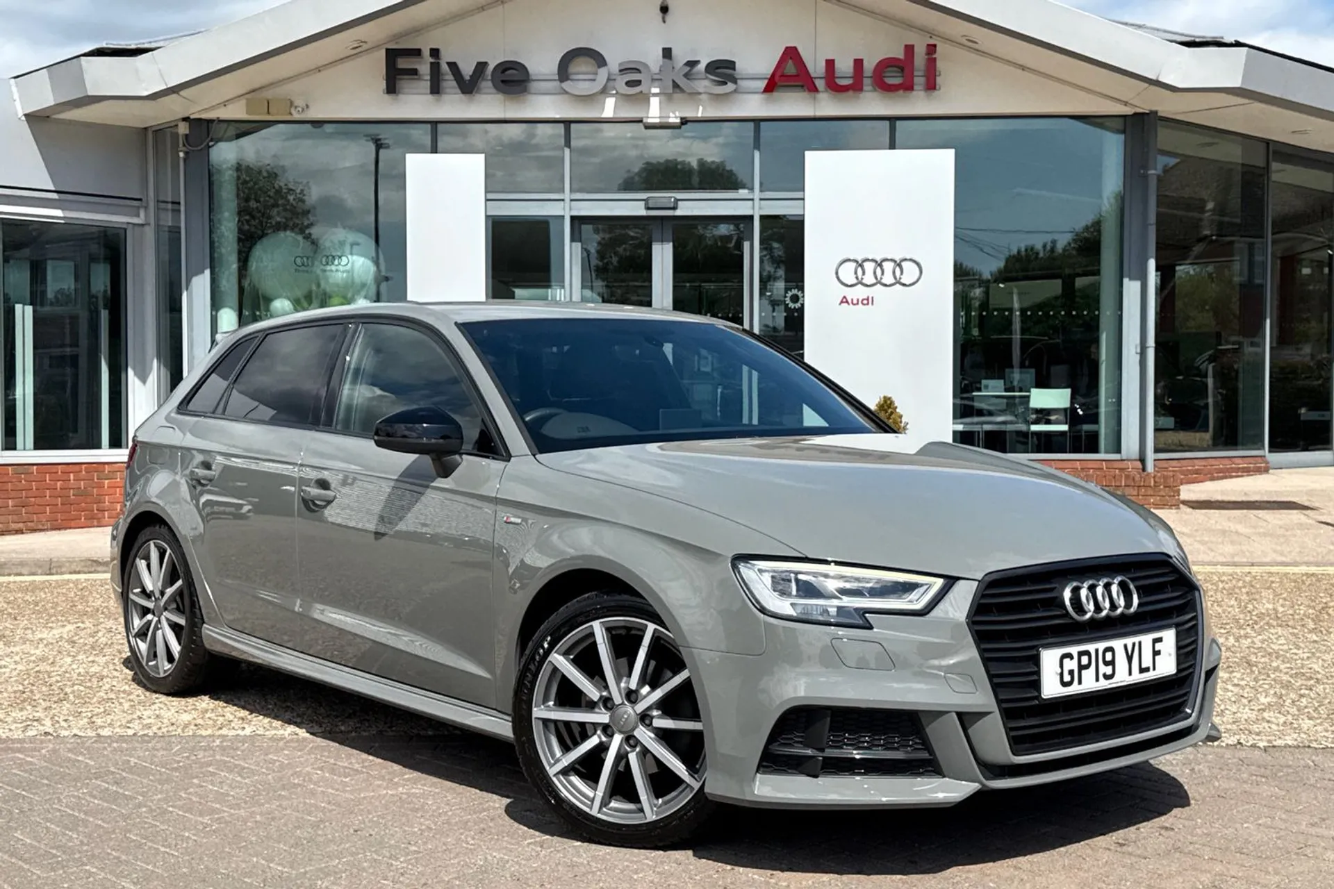 Audi A3 focused image