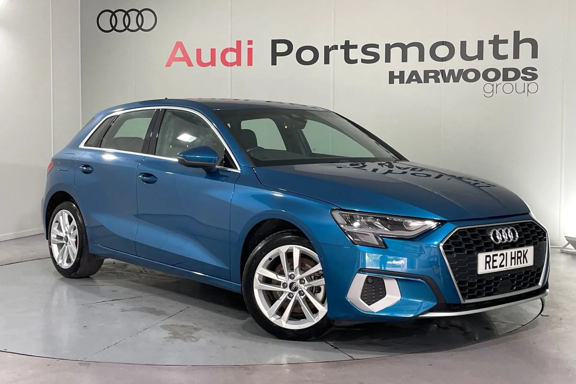 Audi A3 focused image