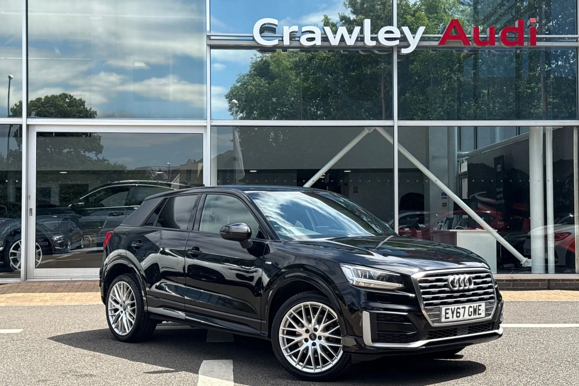 Audi Q2 focused image