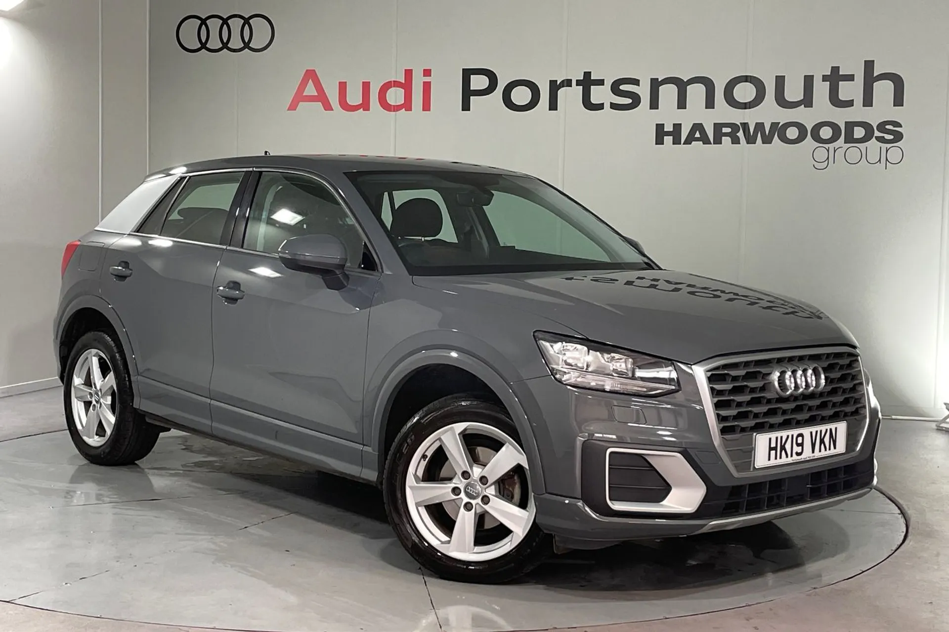 Audi Q2 focused image