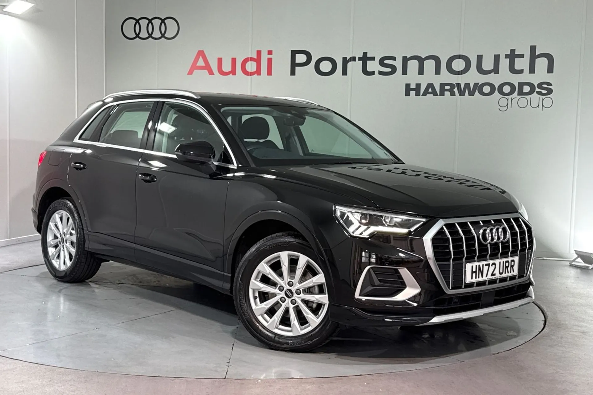 Audi Q3 focused image