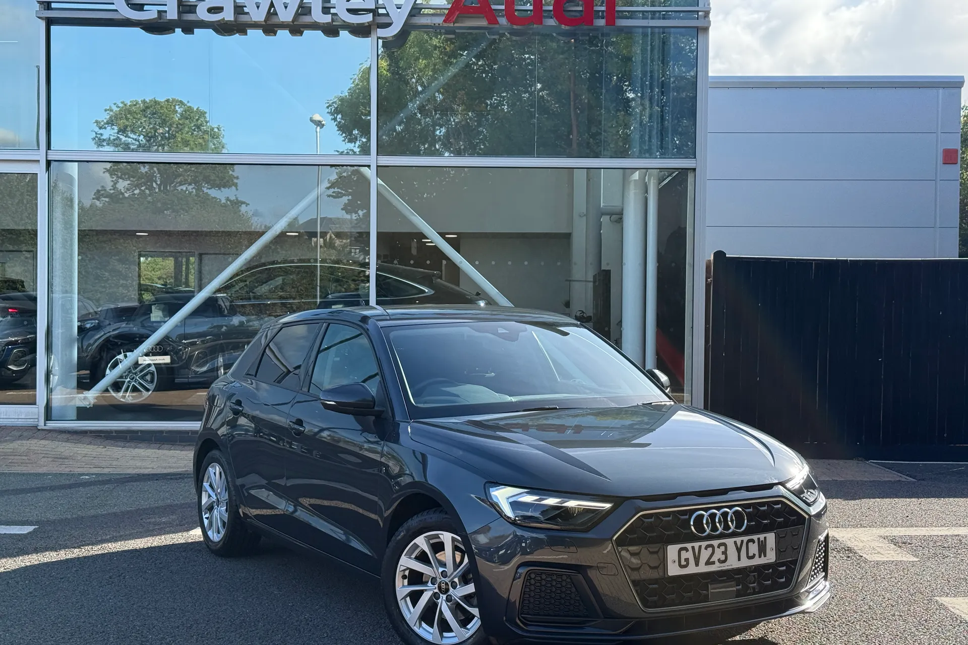 Audi A1 focused image