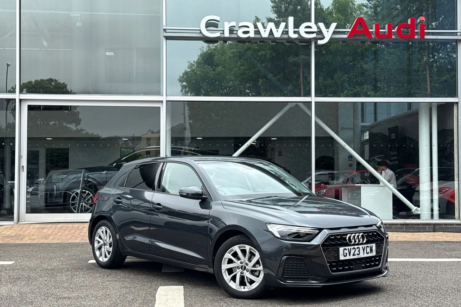 Audi A1 focused image