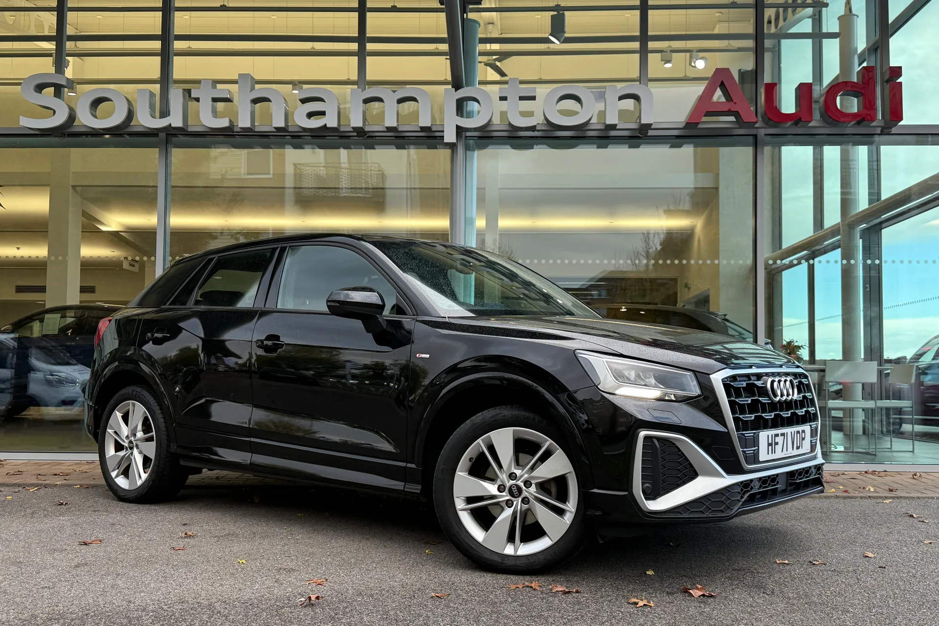 Audi Q2 focused image