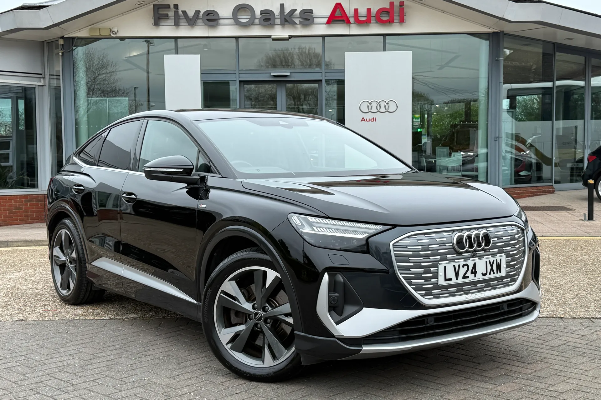 Audi Q4 focused image