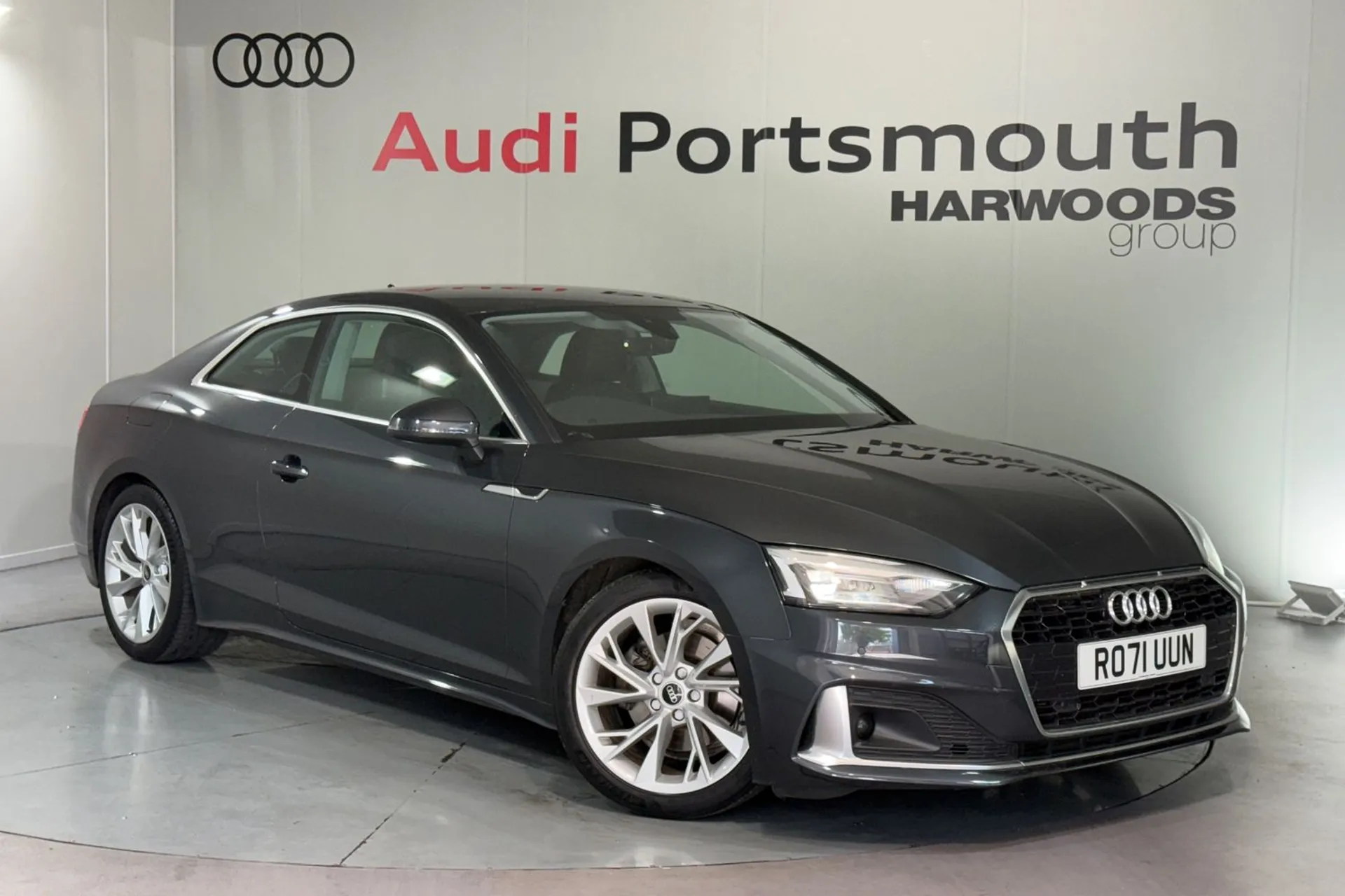 Audi A5 focused image