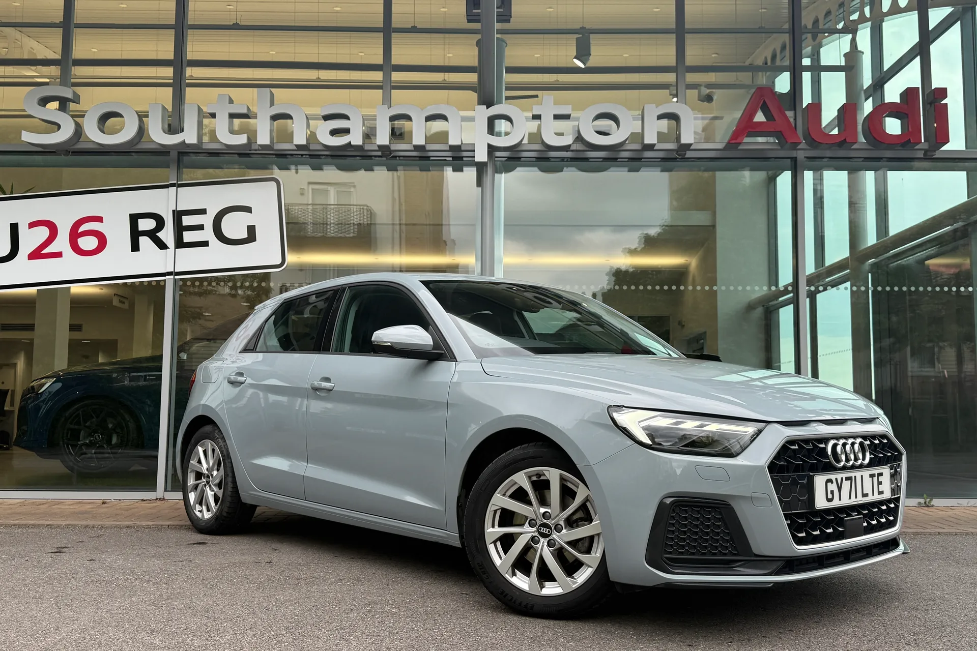Audi A1 focused image