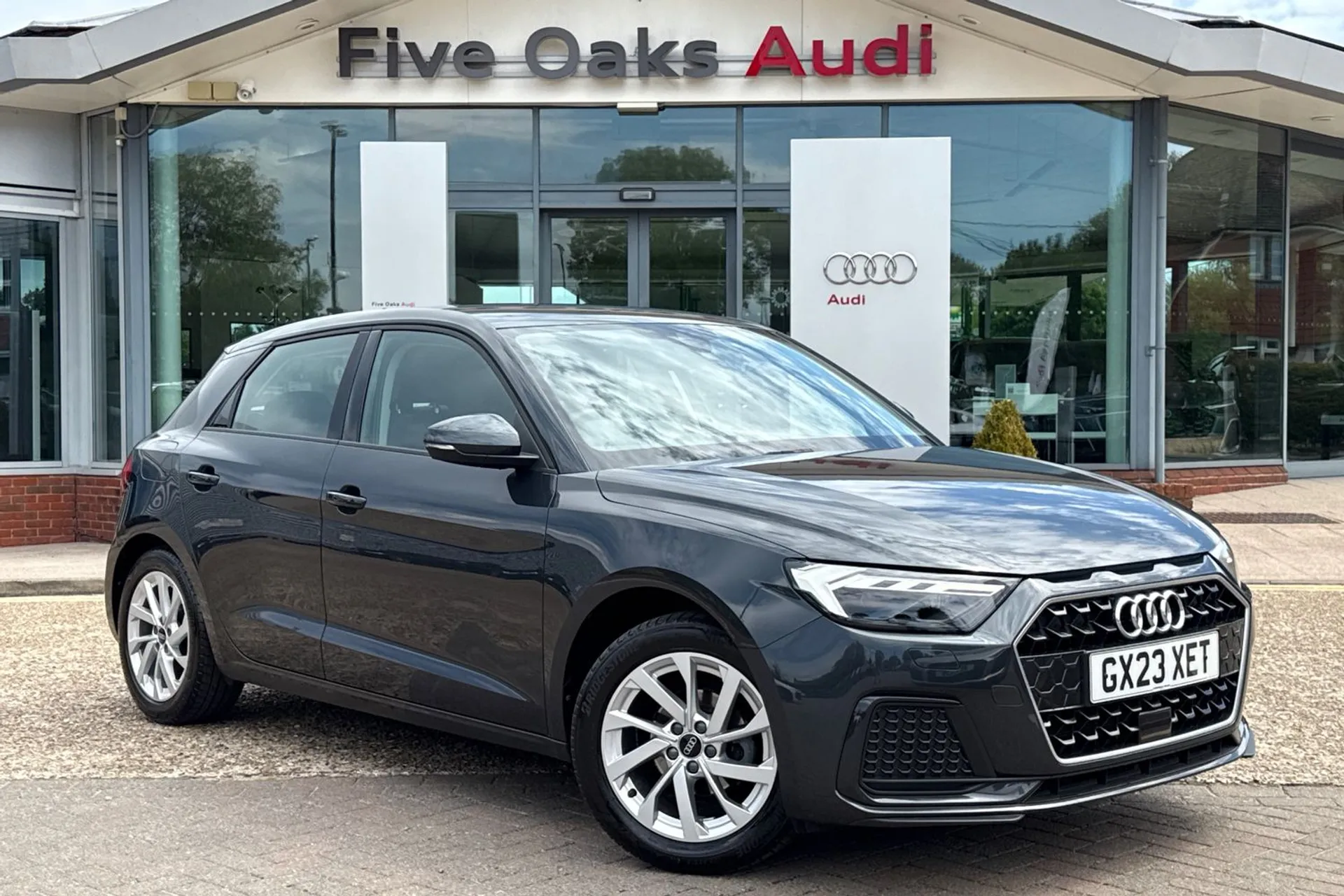 Audi A1 focused image