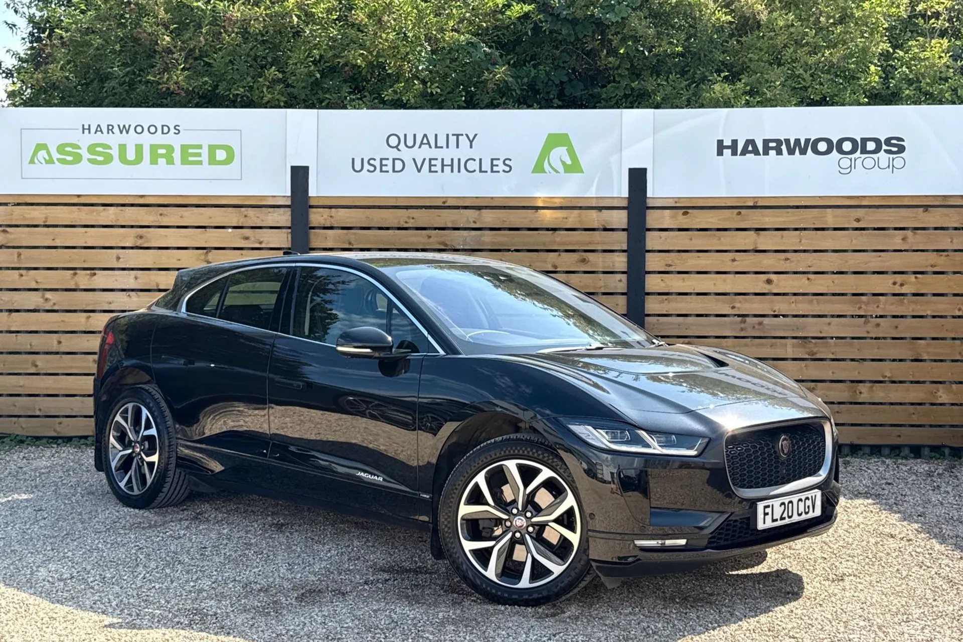Jaguar I-PACE focused image
