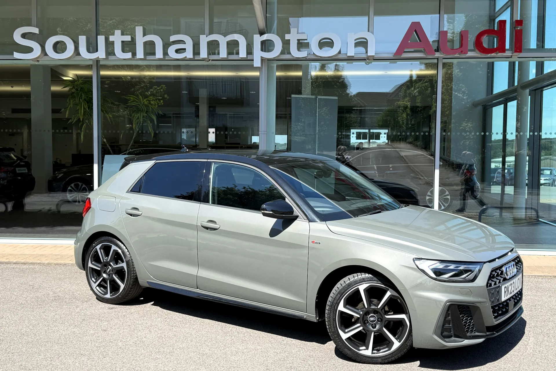 Audi A1 focused image