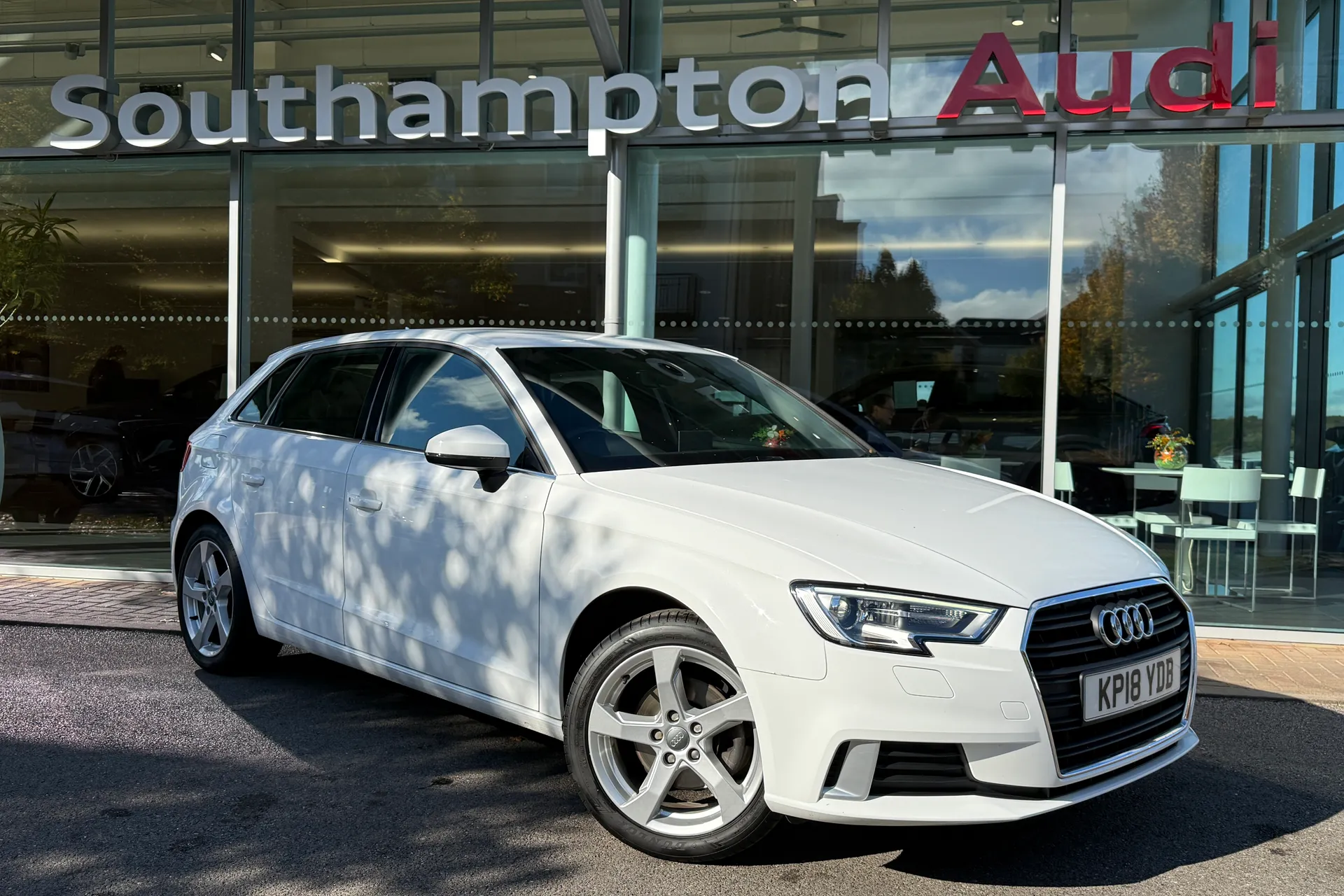 Audi A3 focused image