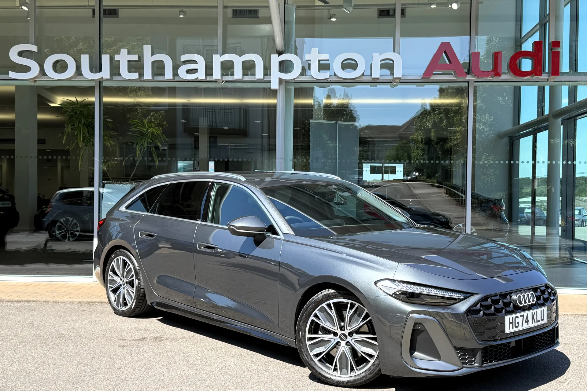 Audi A5 focused image