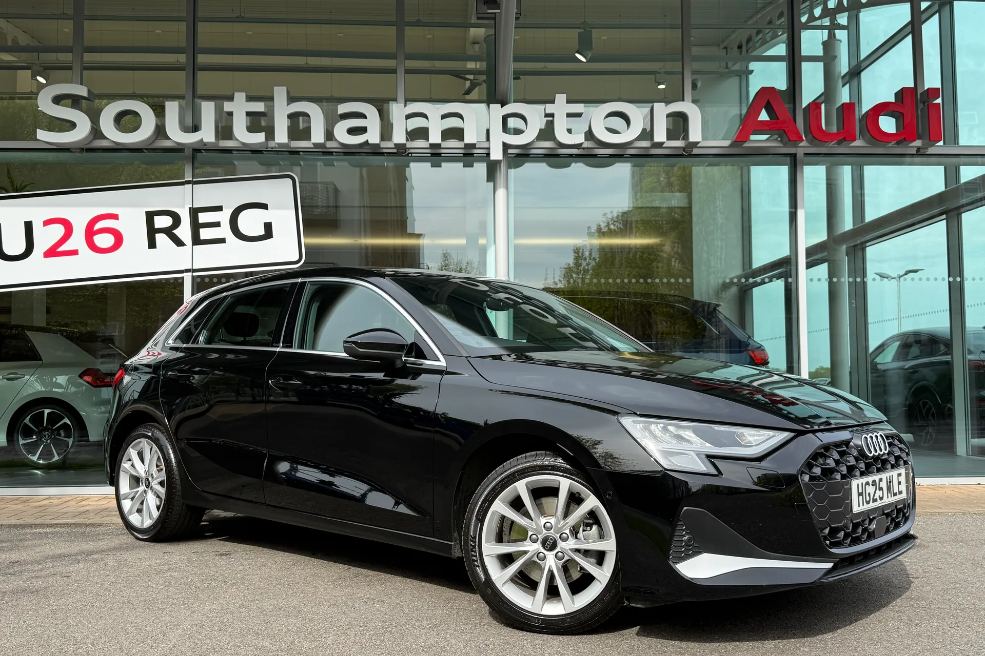 Audi A3 focused image