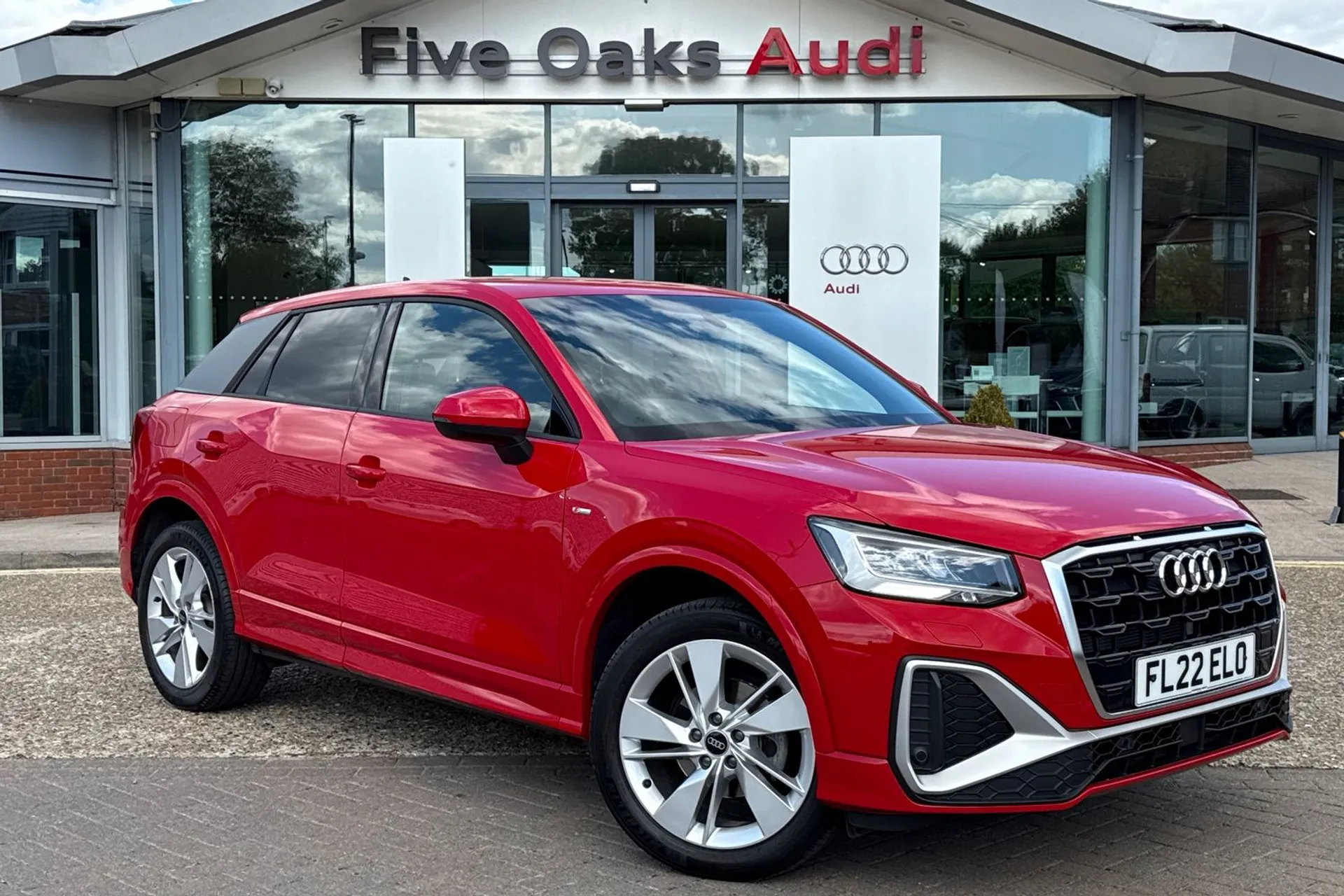 Audi Q2 focused image