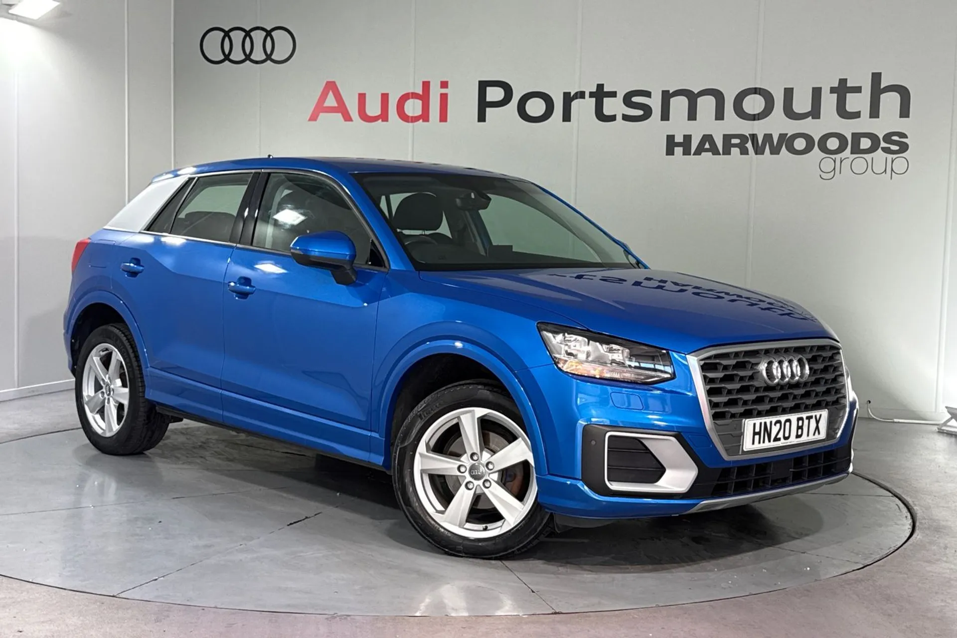 Audi Q2 focused image