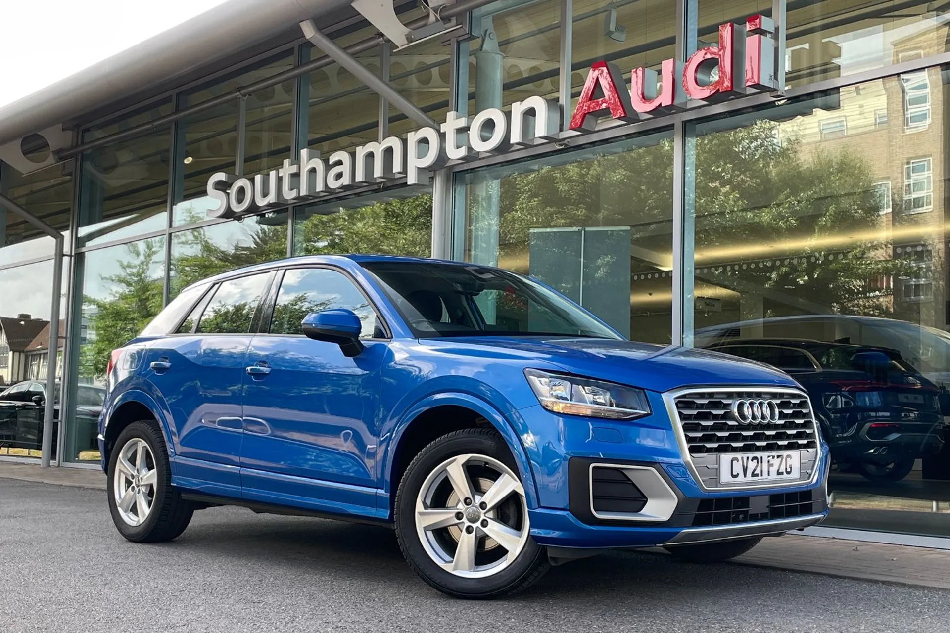 Audi Q2 focused image