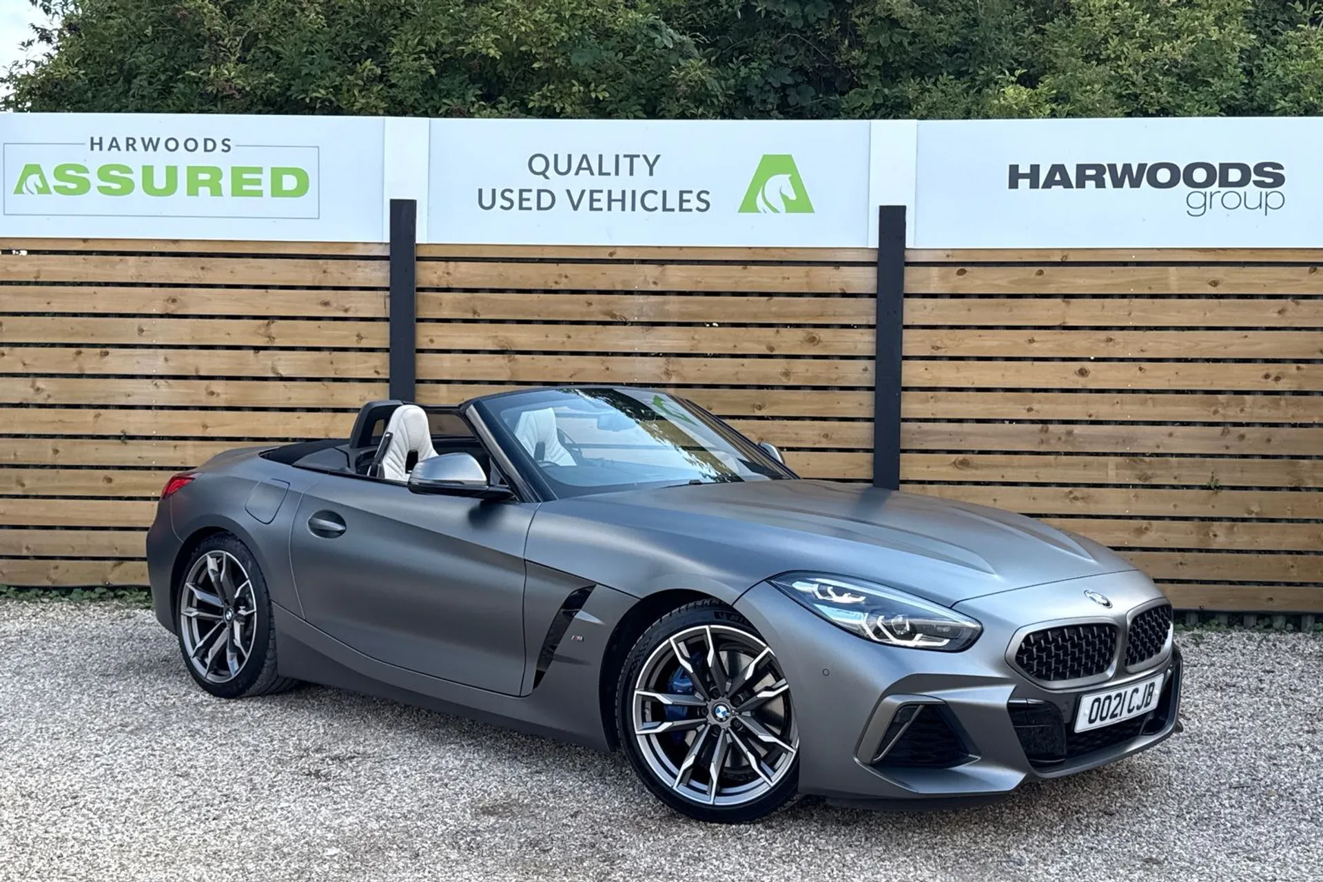 BMW Z4 focused image