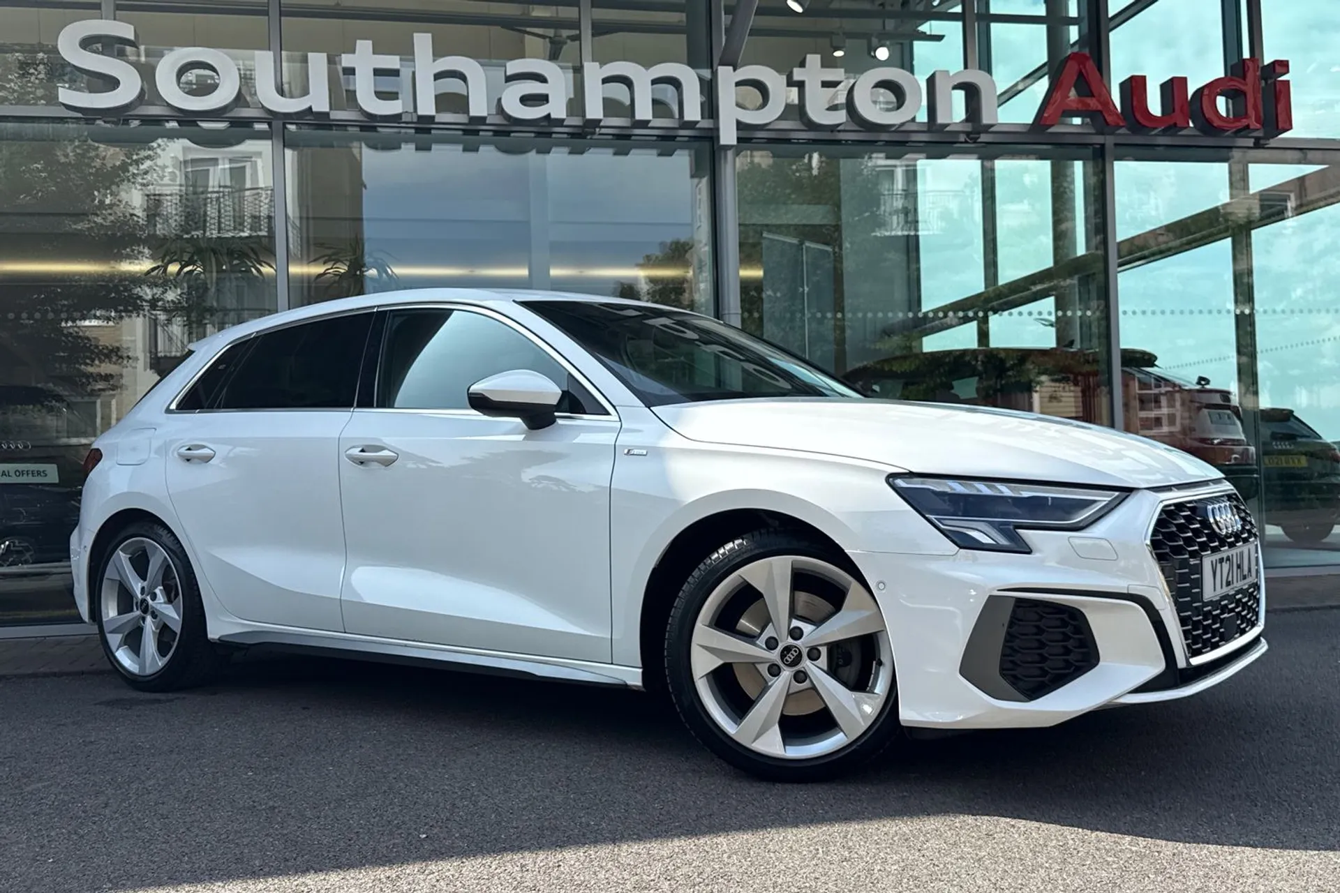 Audi A3 focused image