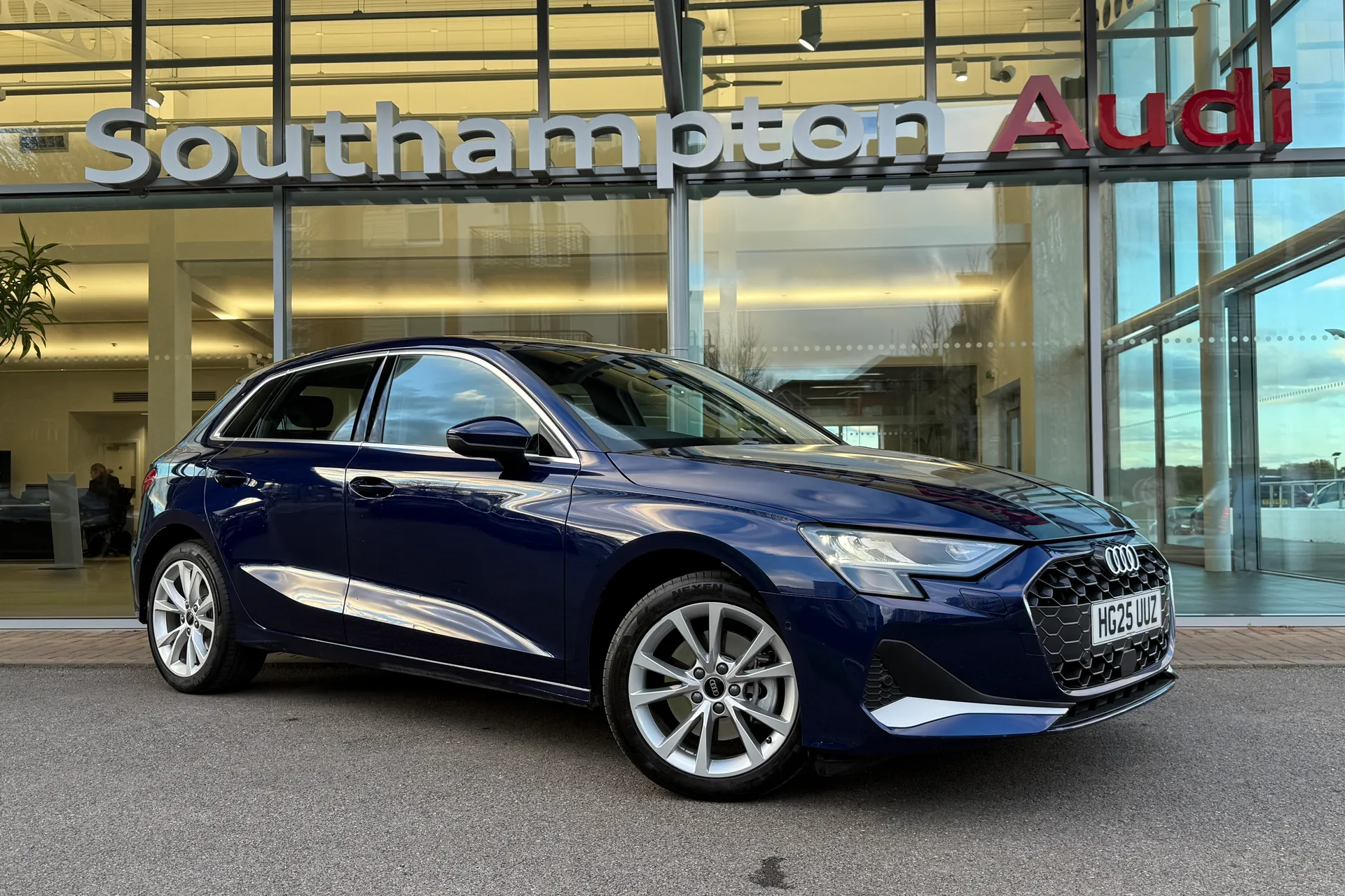 Audi A3 focused image