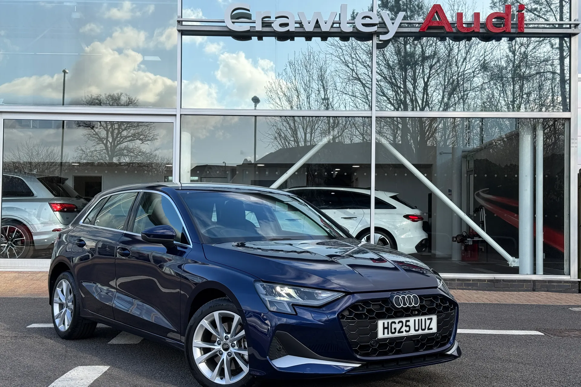 Audi A3 focused image