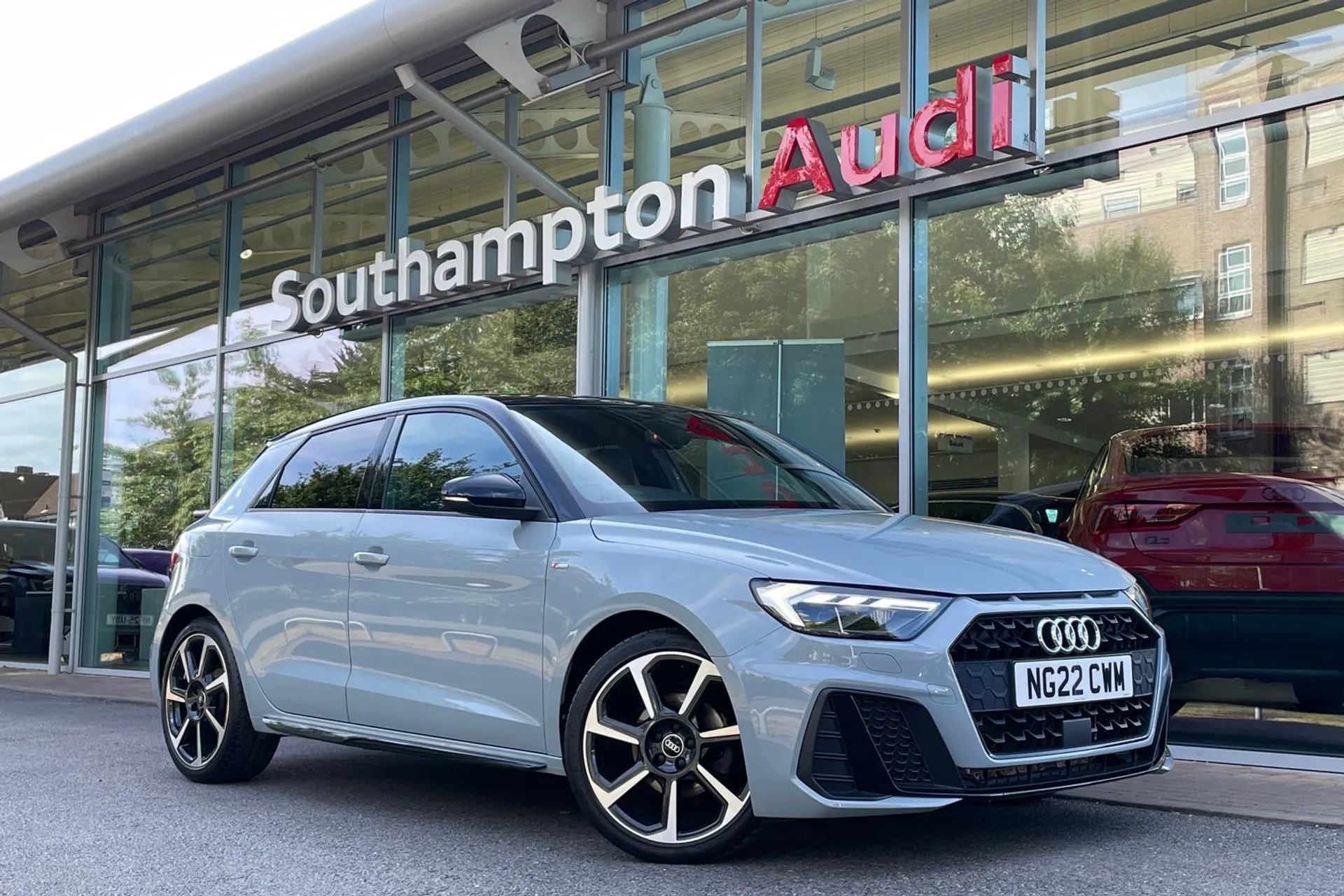 Audi A1 focused image