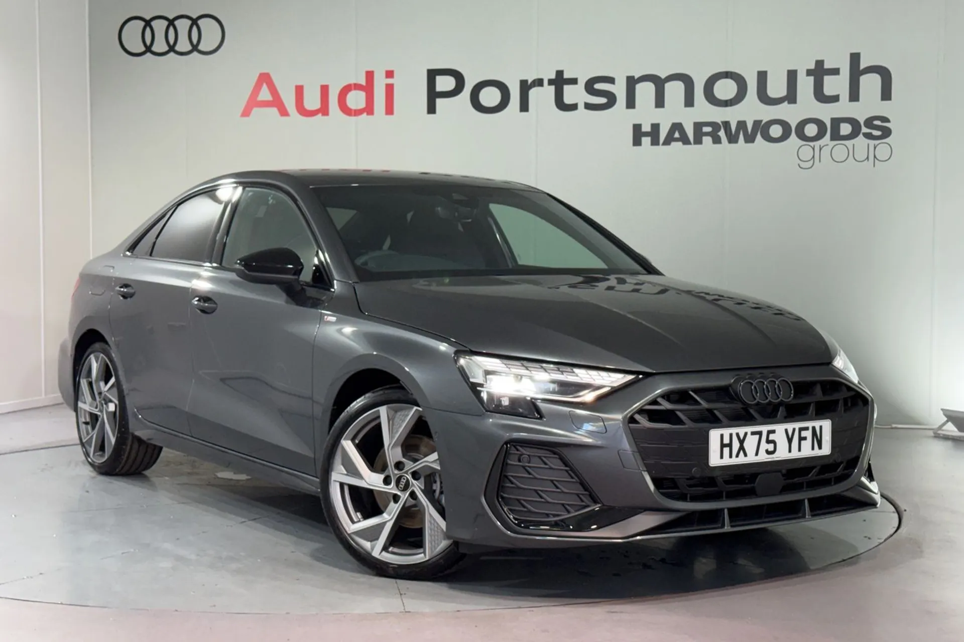 Audi A3 focused image