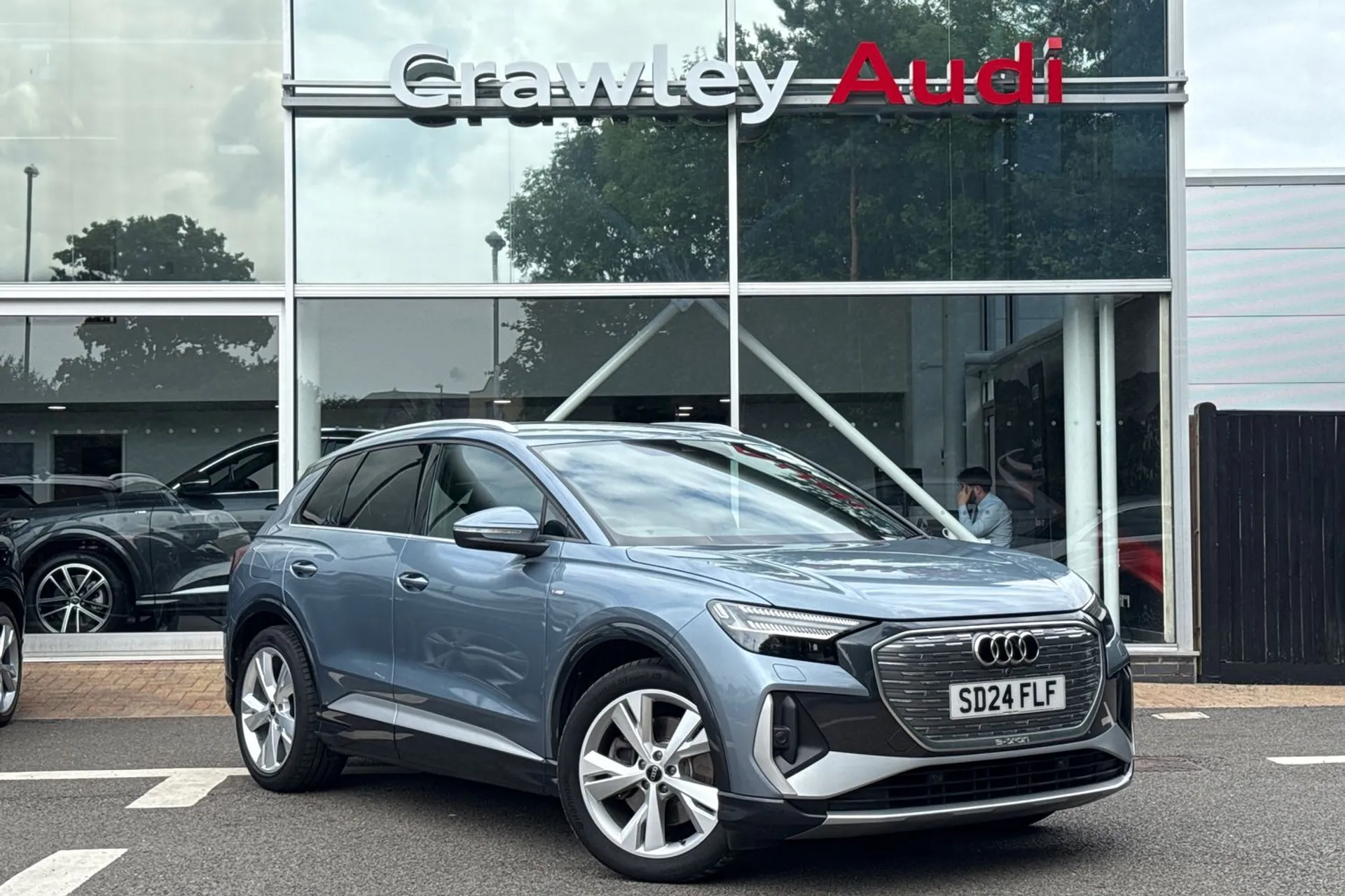 Audi Q4 focused image