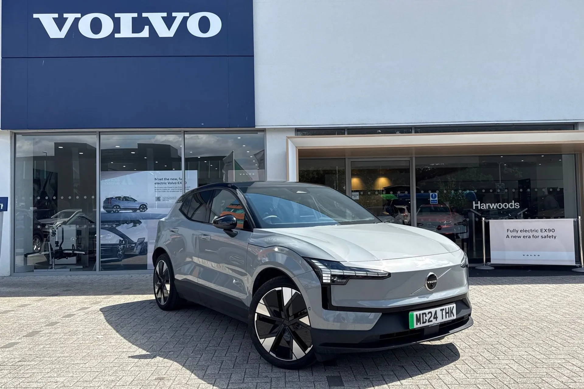 Volvo EX30 focused image