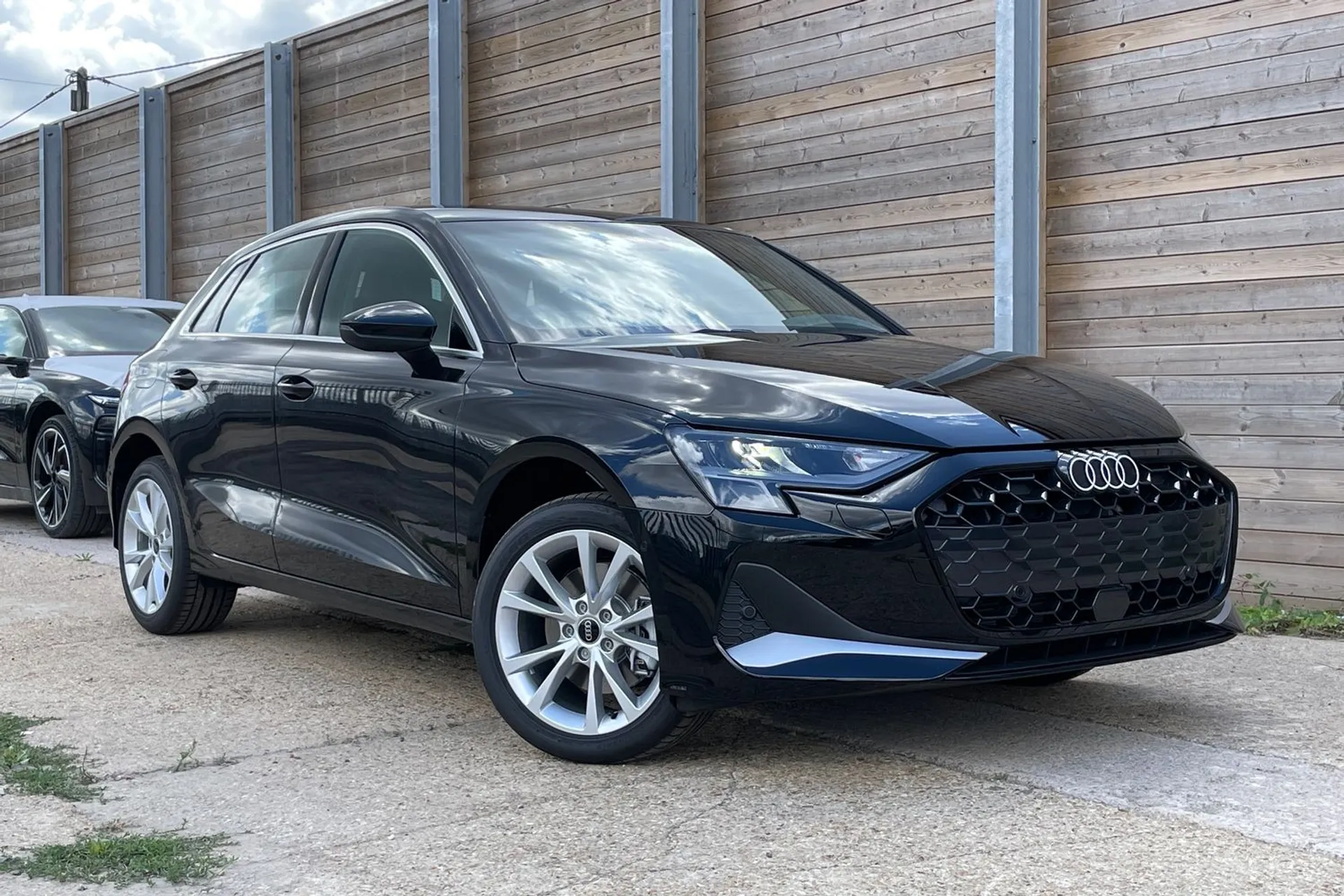 Audi A3 focused image