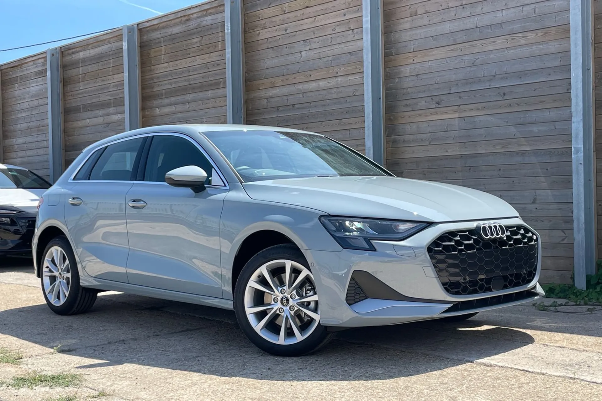 Audi A3 focused image