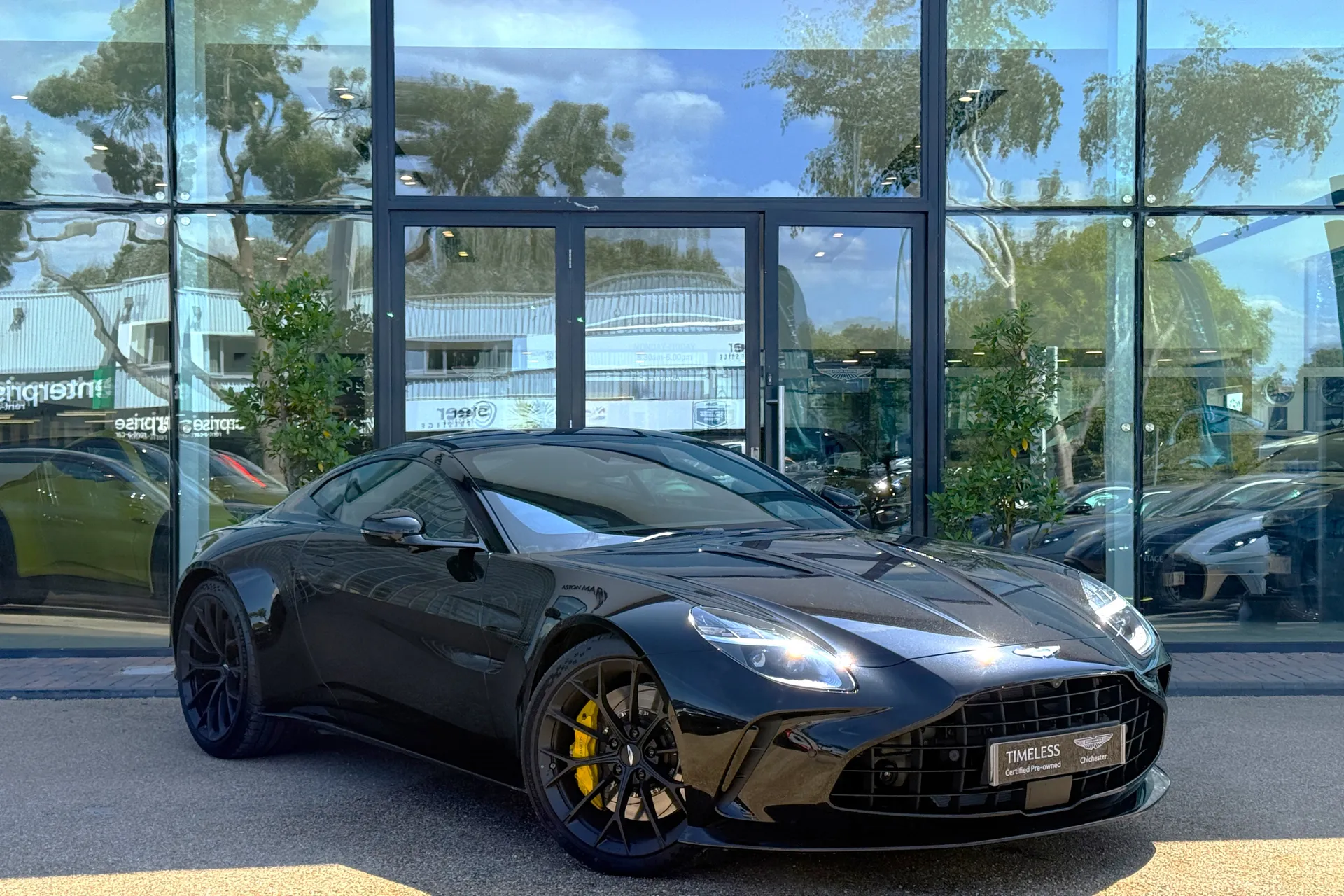 Aston Martin Vantage focused image