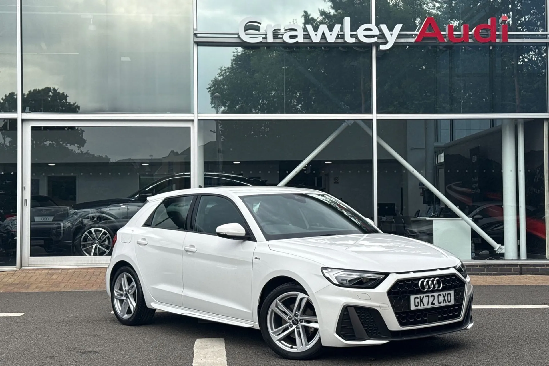 Audi A1 focused image