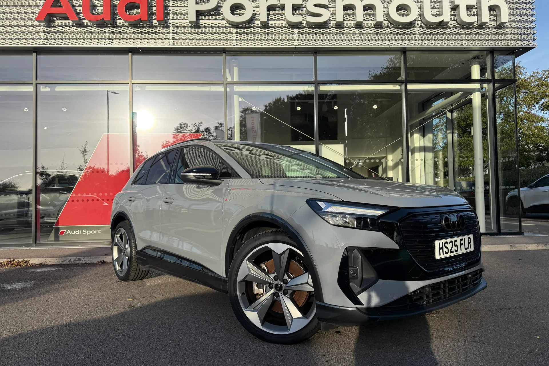 Audi Q4 focused image
